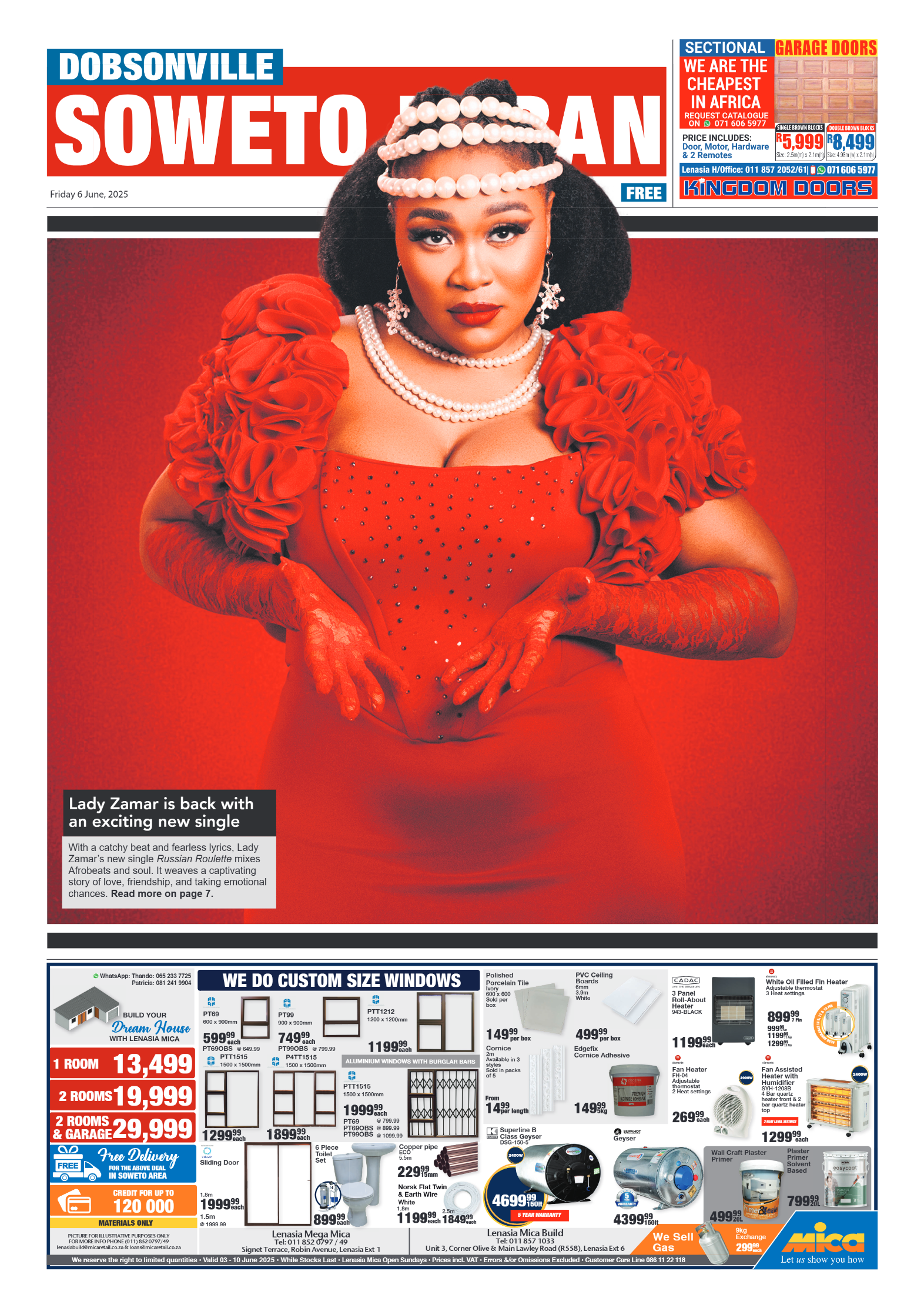 Dobsonville: 06 June 2025 page 1