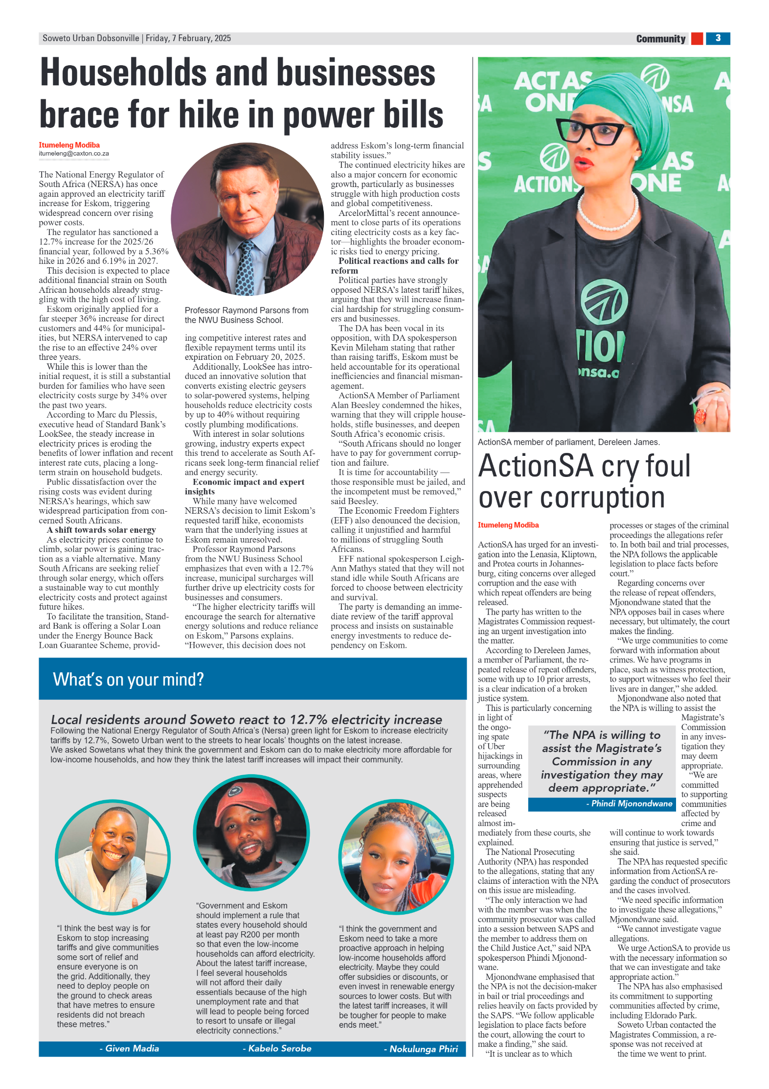 Dobsonville: 7 February 2025 page 3