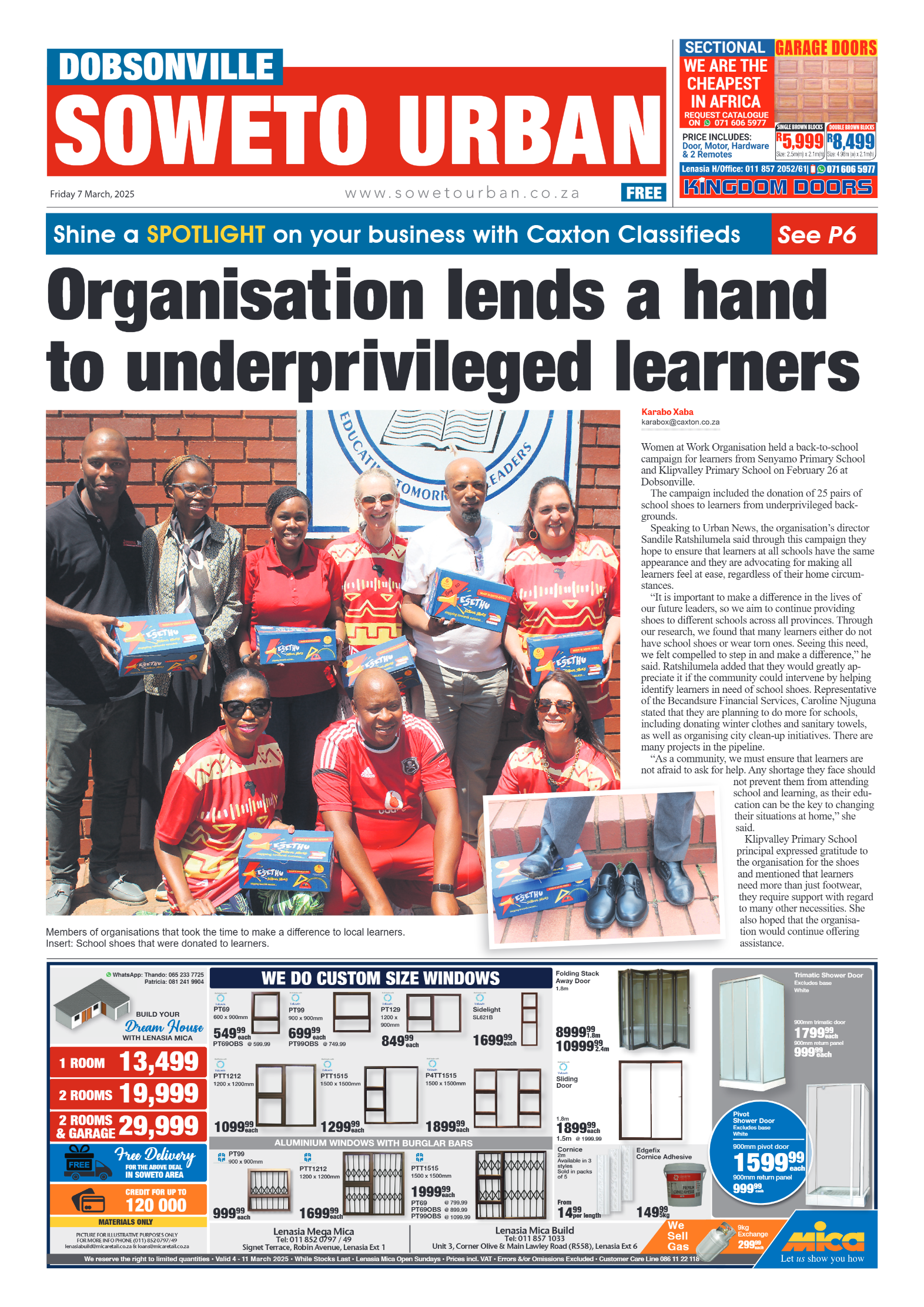 Dobsonville: 07 March 2025 page 1