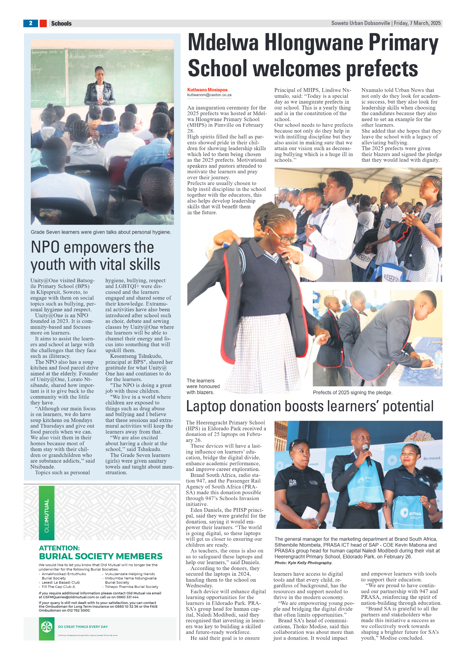 Dobsonville: 07 March 2025 page 2
