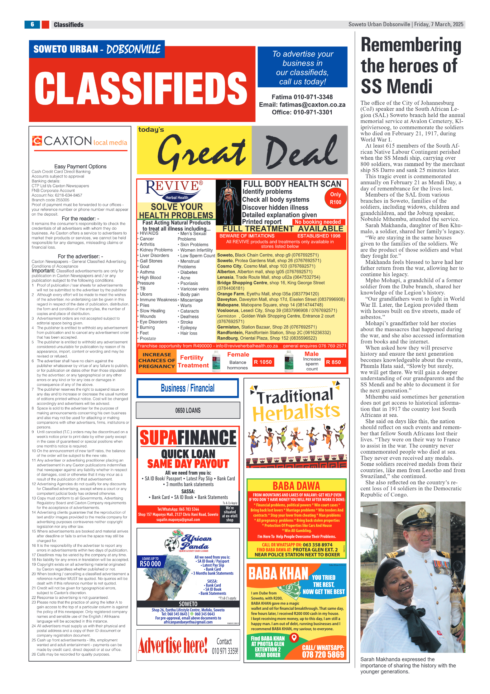 Dobsonville: 07 March 2025 page 6