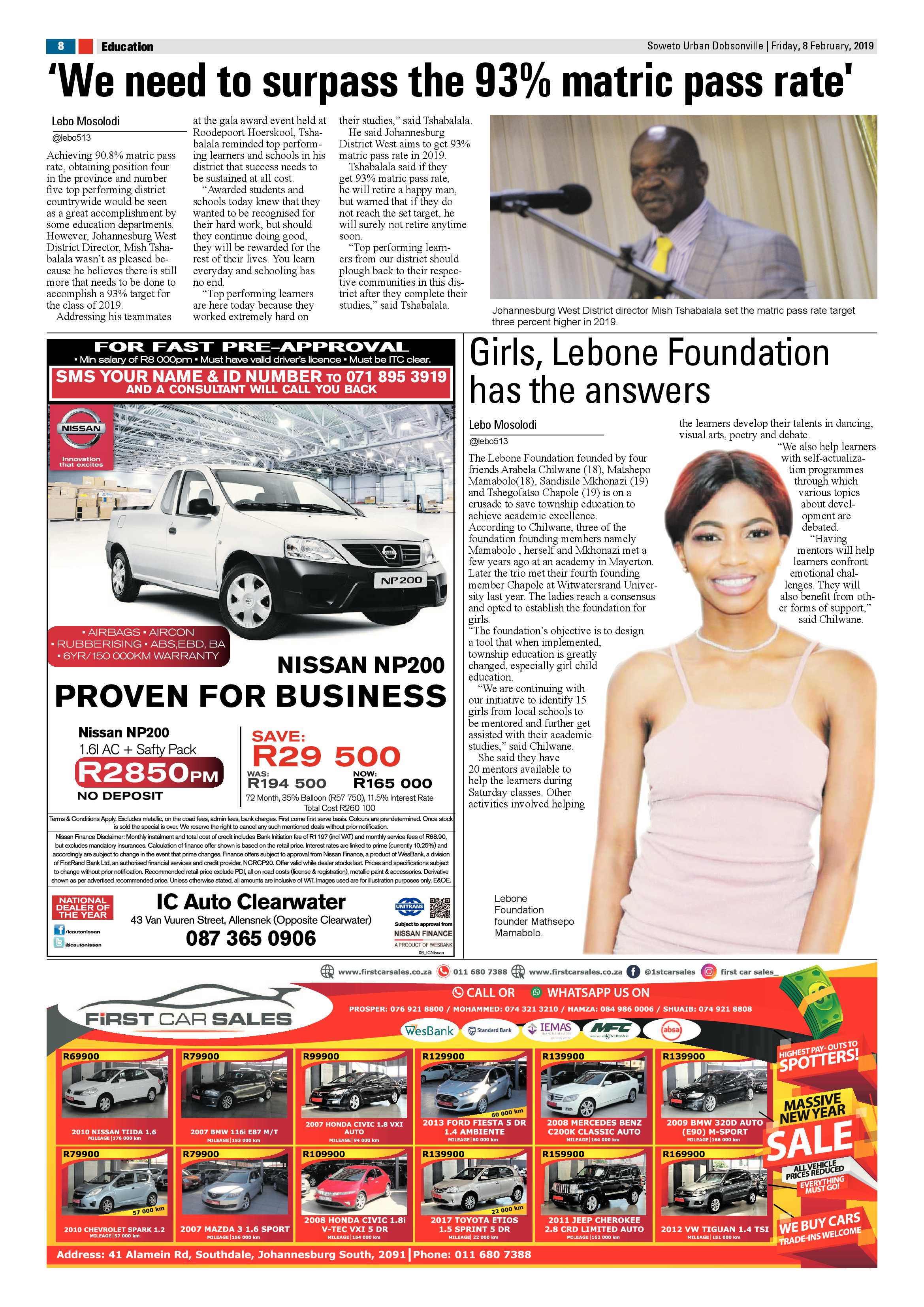 Dobsonville News – February 8, 2019 page 8