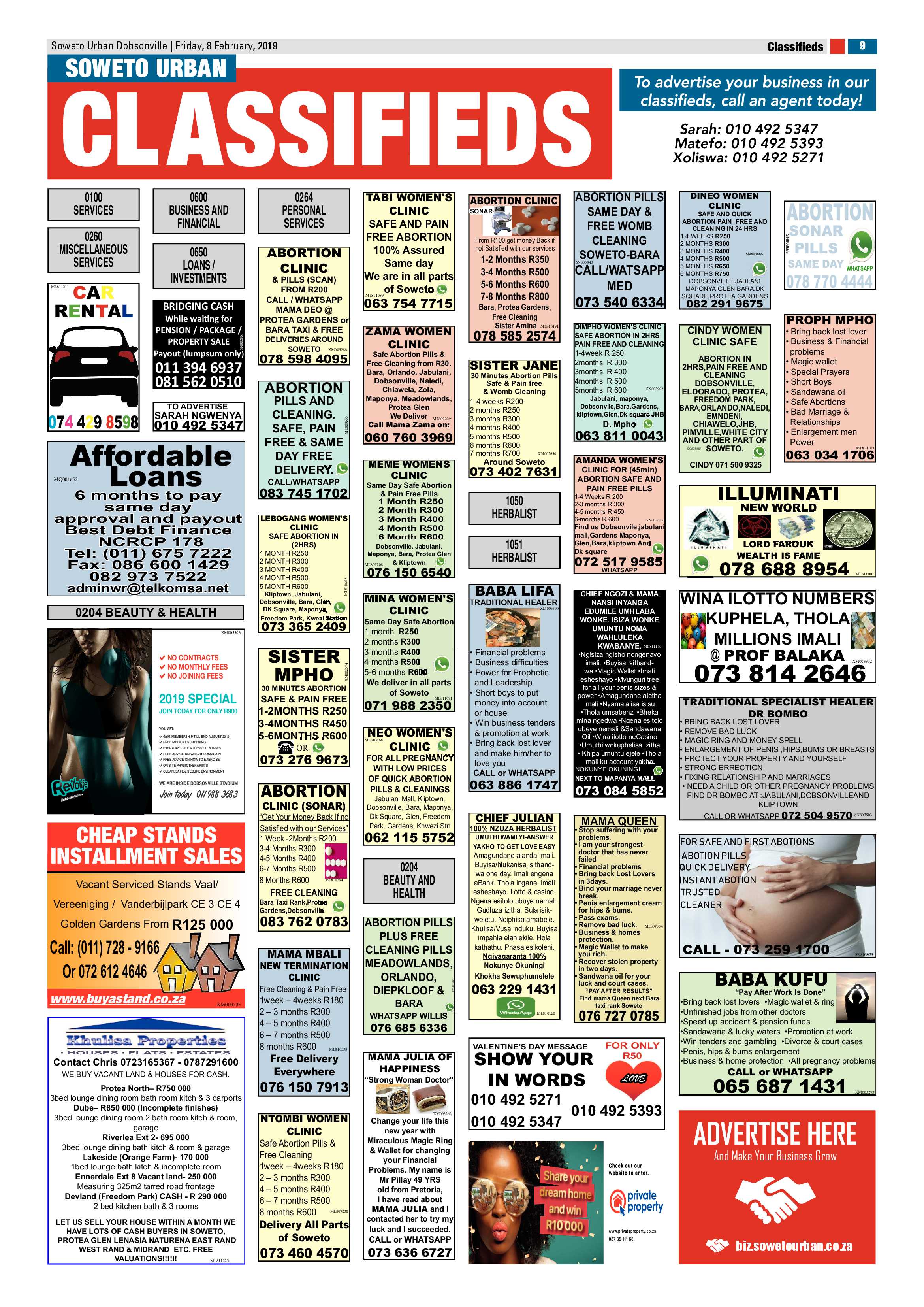 Dobsonville News – February 8, 2019 page 9