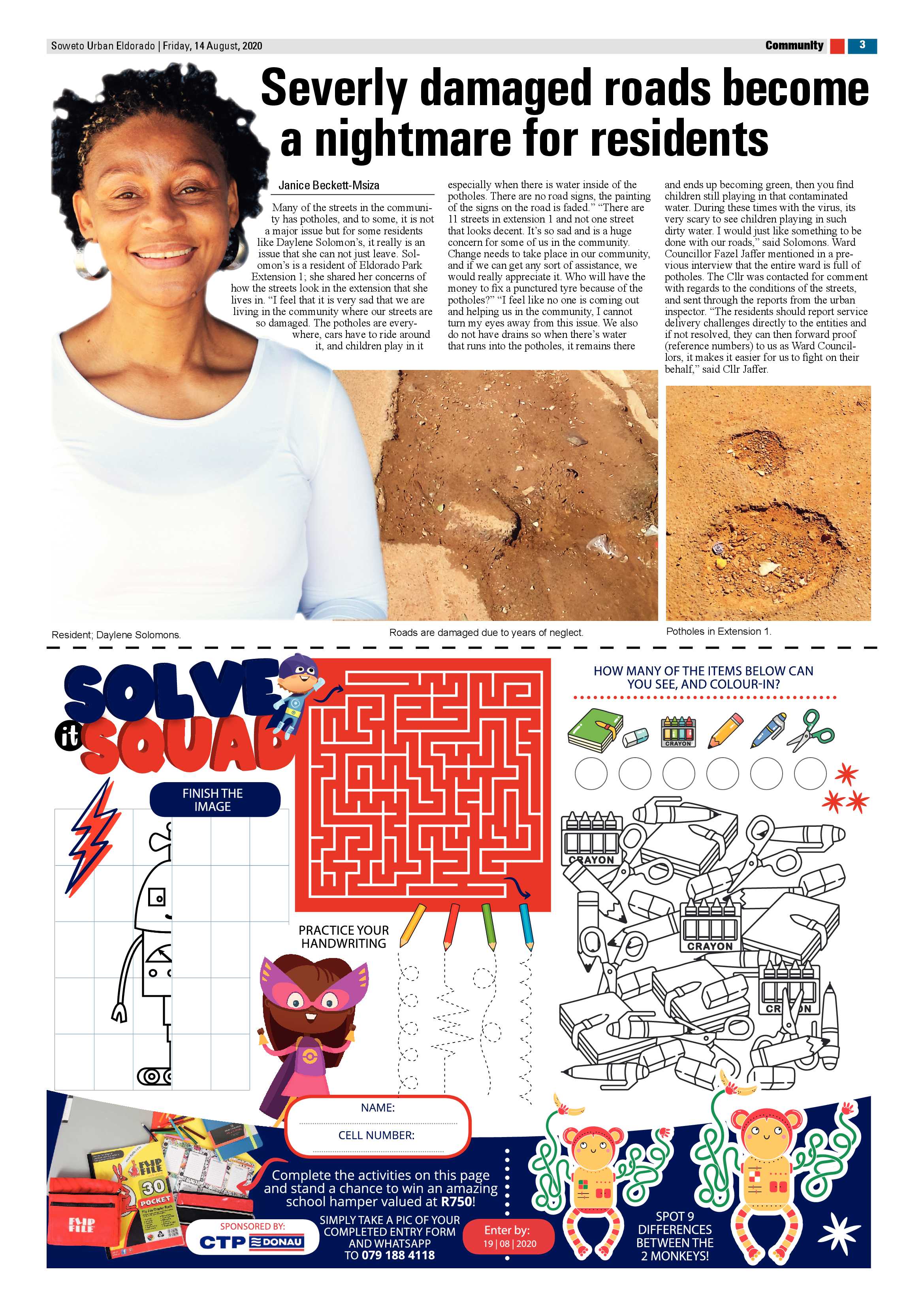 Eldos August 14, 2020 page 3