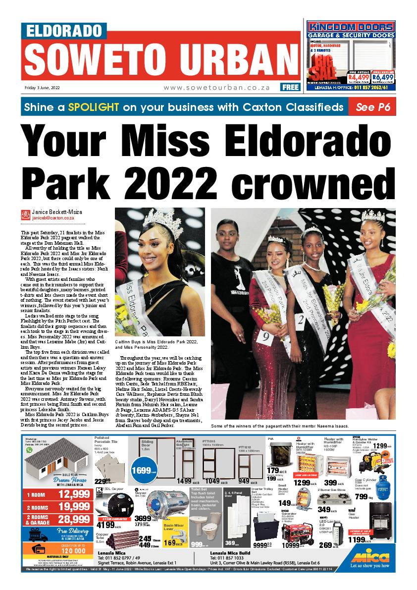 Eldorado 3 June 2022 page 1