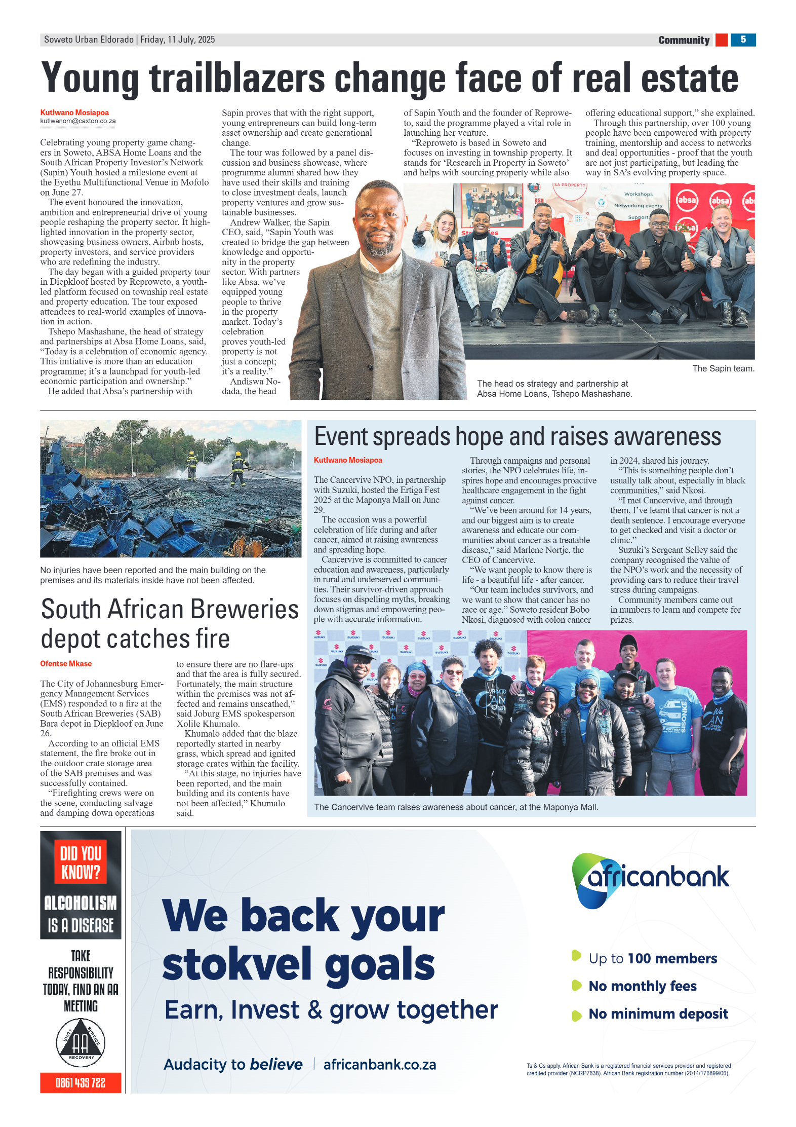 Eldorado: 11 July 2025 page 5