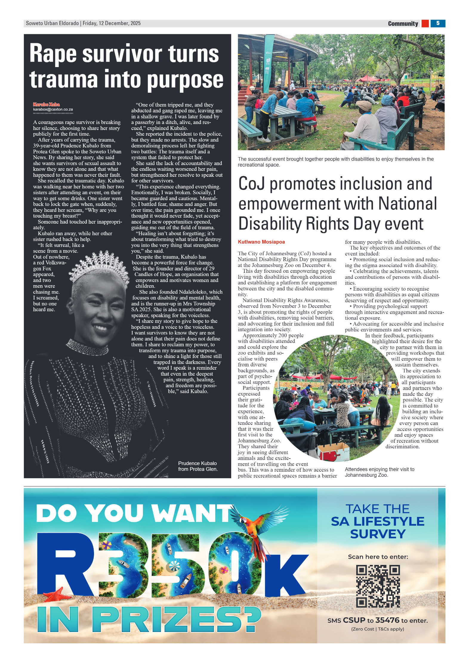 Eldorado: 12 December 2025 page 5