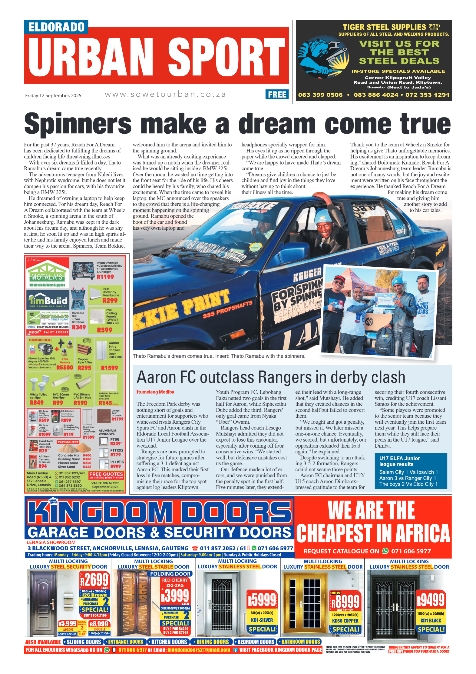 Eldorado: 12 September 2025 page 8