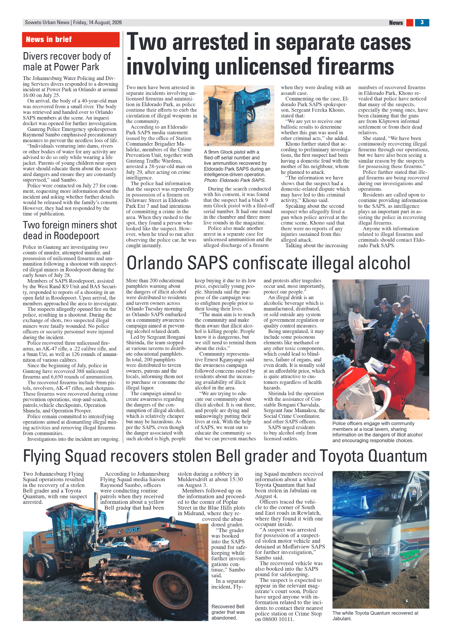 Eldorado 14 August 2026 page 3