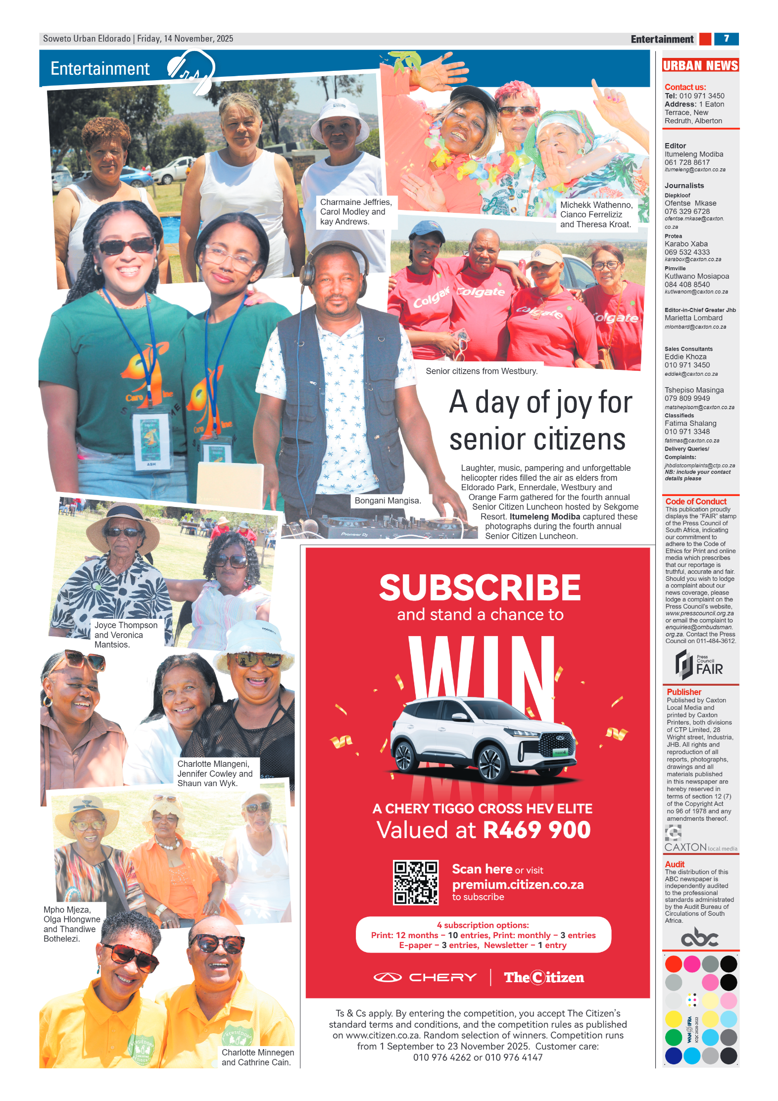 Eldorado: 14 November 2025 page 7