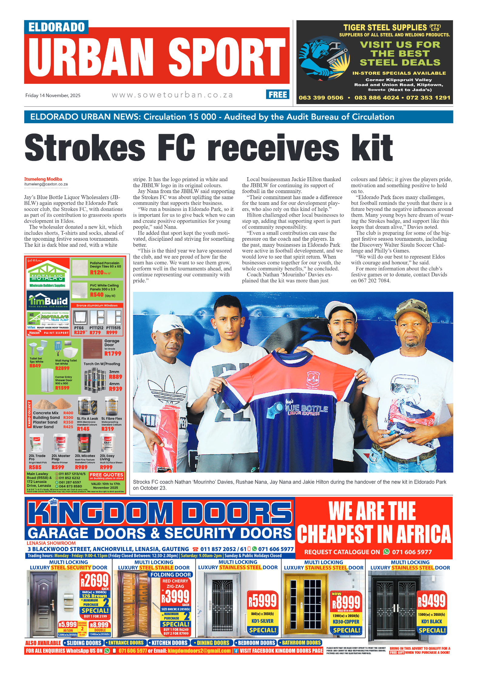 Eldorado: 14 November 2025 page 8