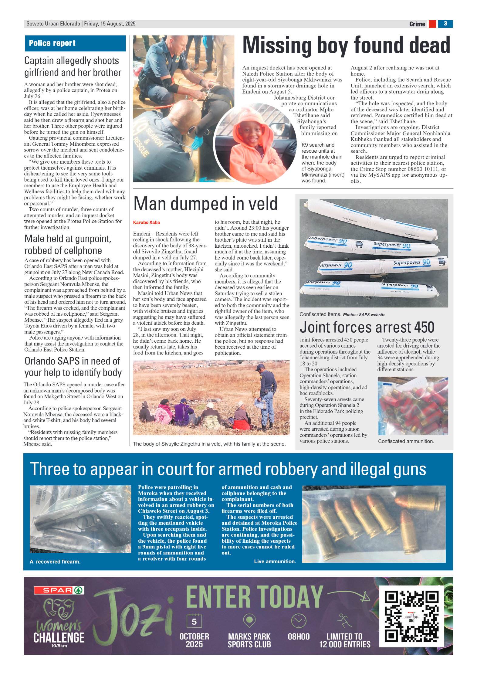 Eldorado: 15 August 2025 page 3