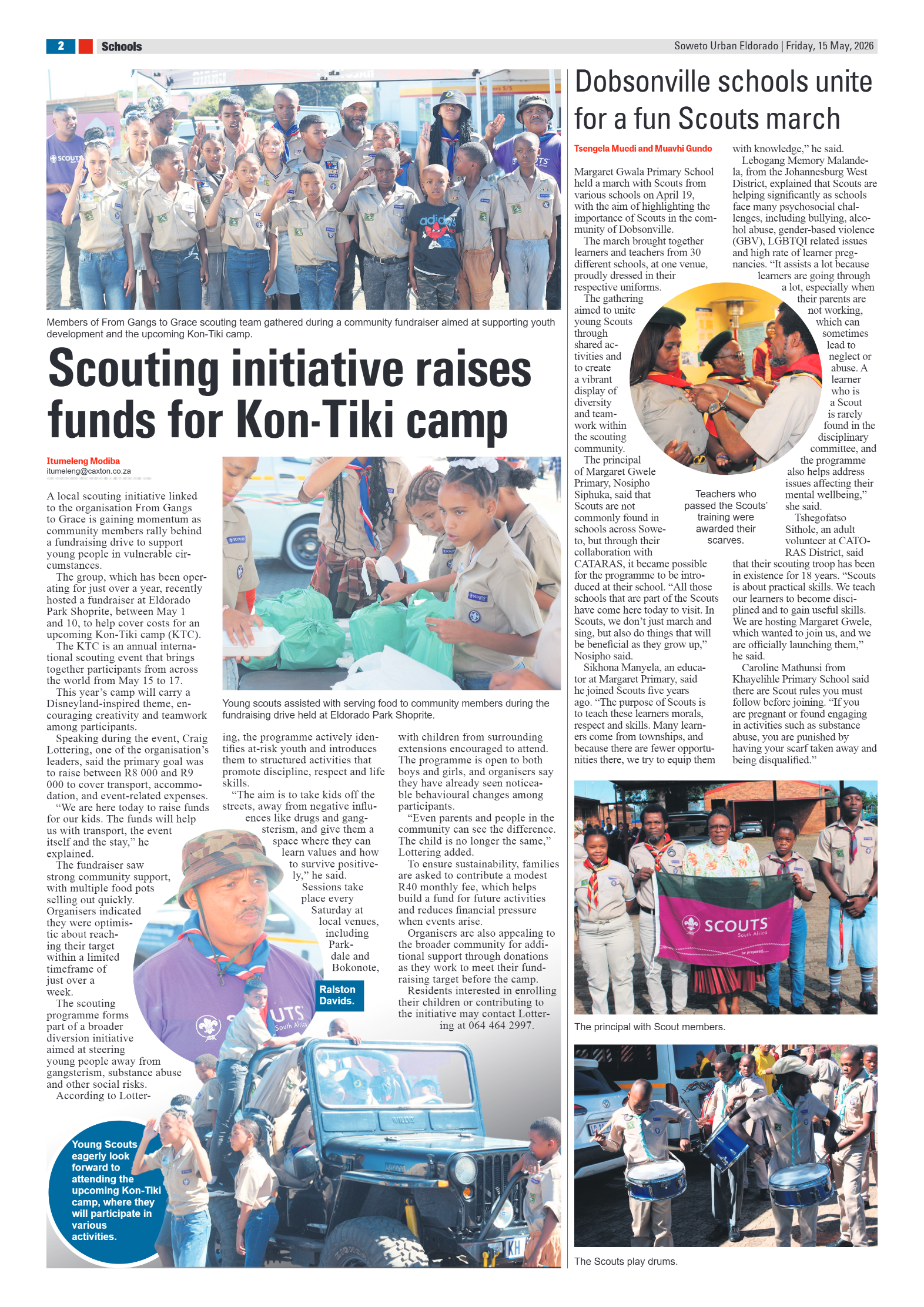 Eldorado: 15 May 2026 page 2