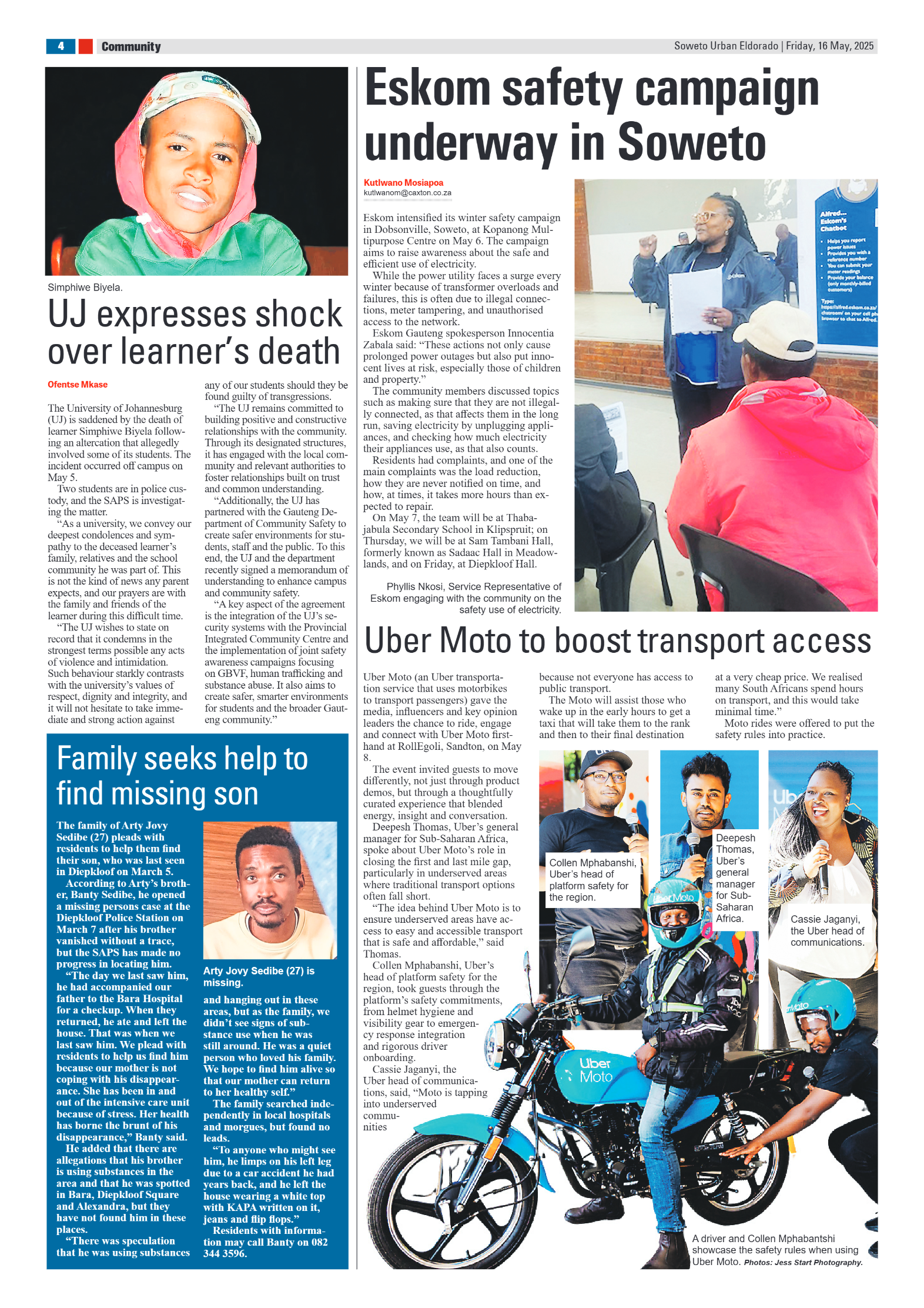Eldorado: 16 May 2025 page 4