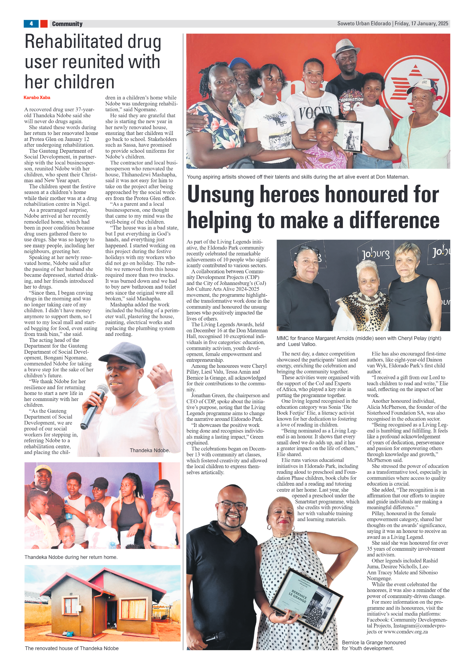 Eldorado: 17 January 2025 page 4