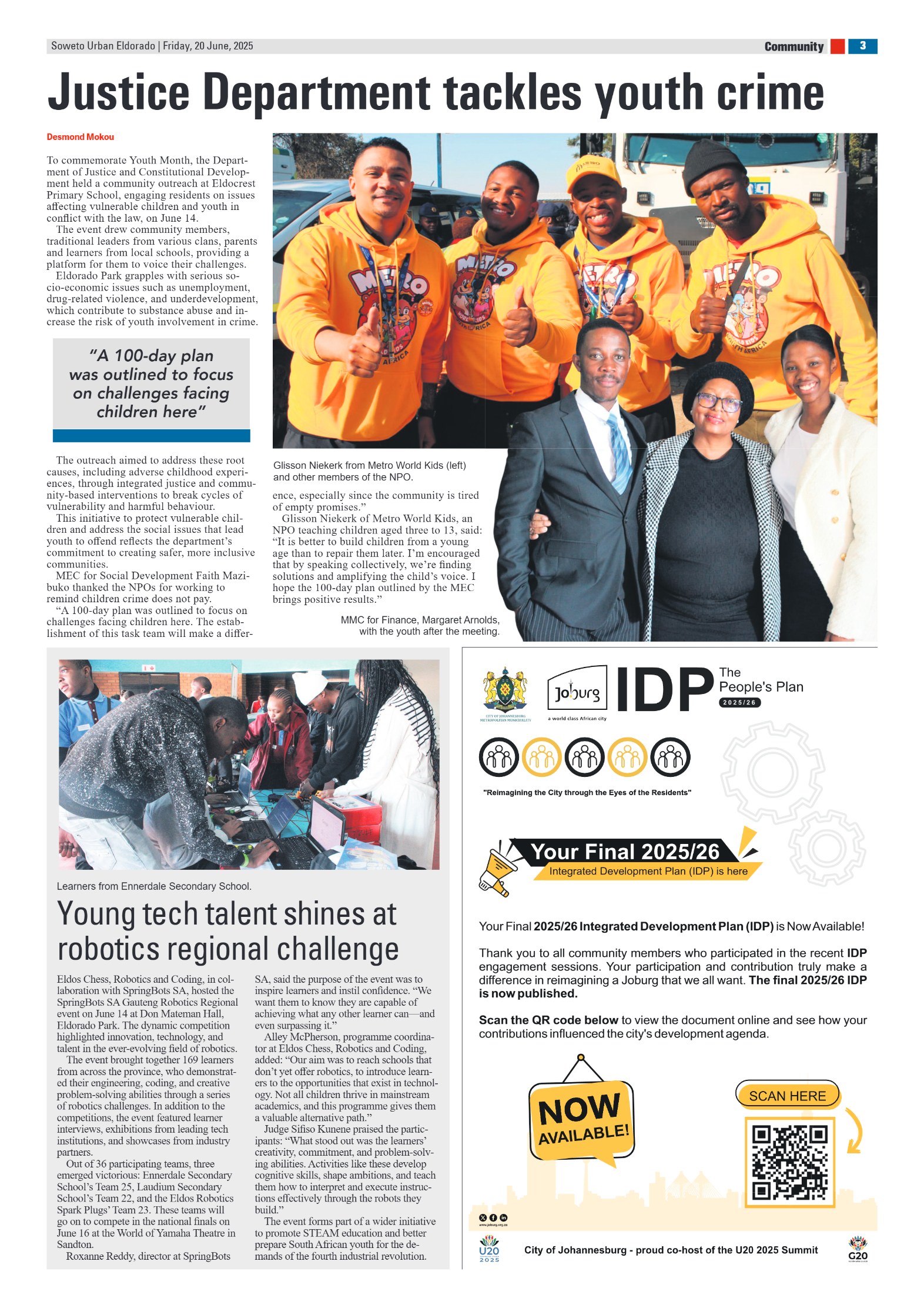 Eldorado: 20 June 2025 page 3
