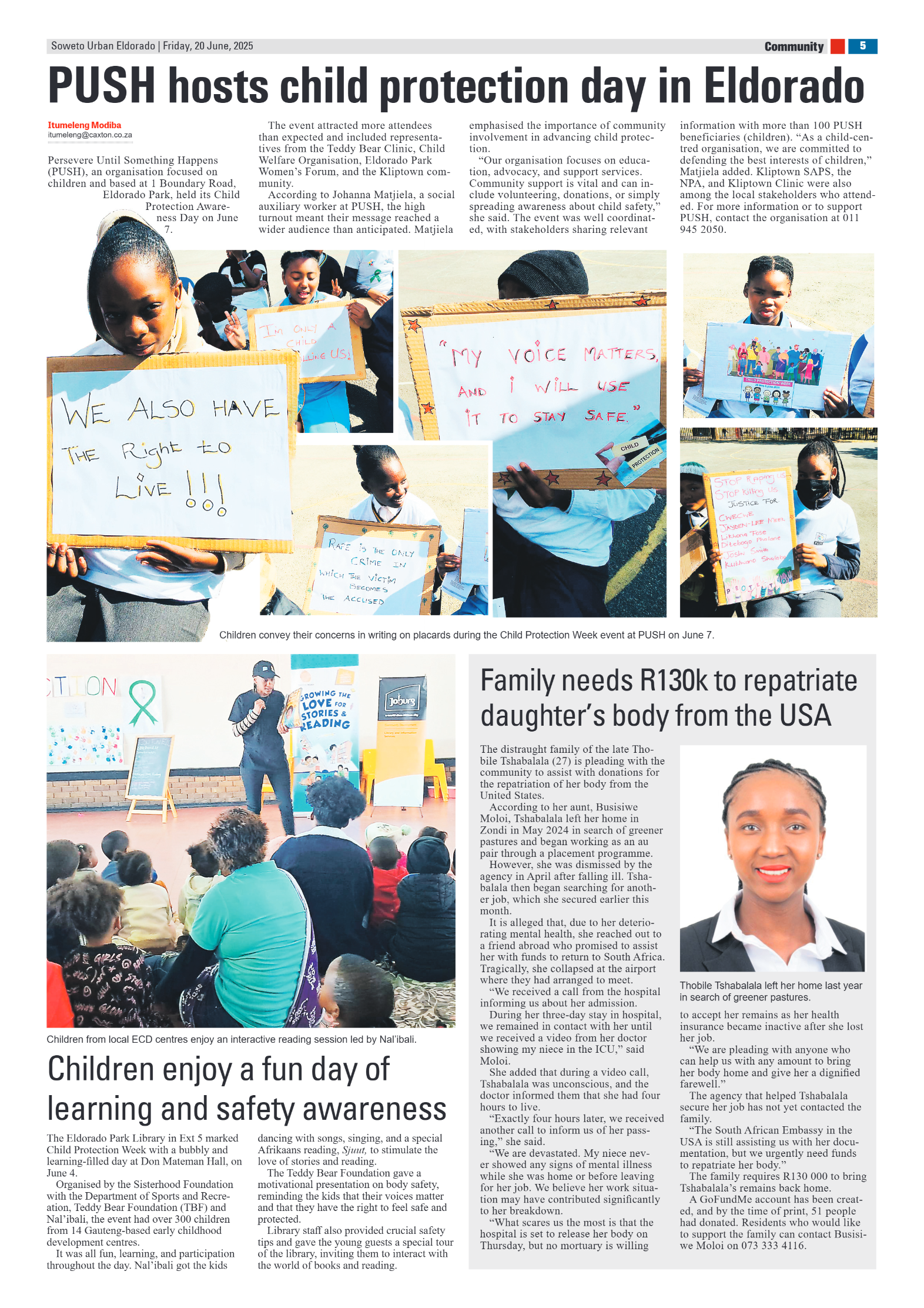 Eldorado: 20 June 2025 page 5