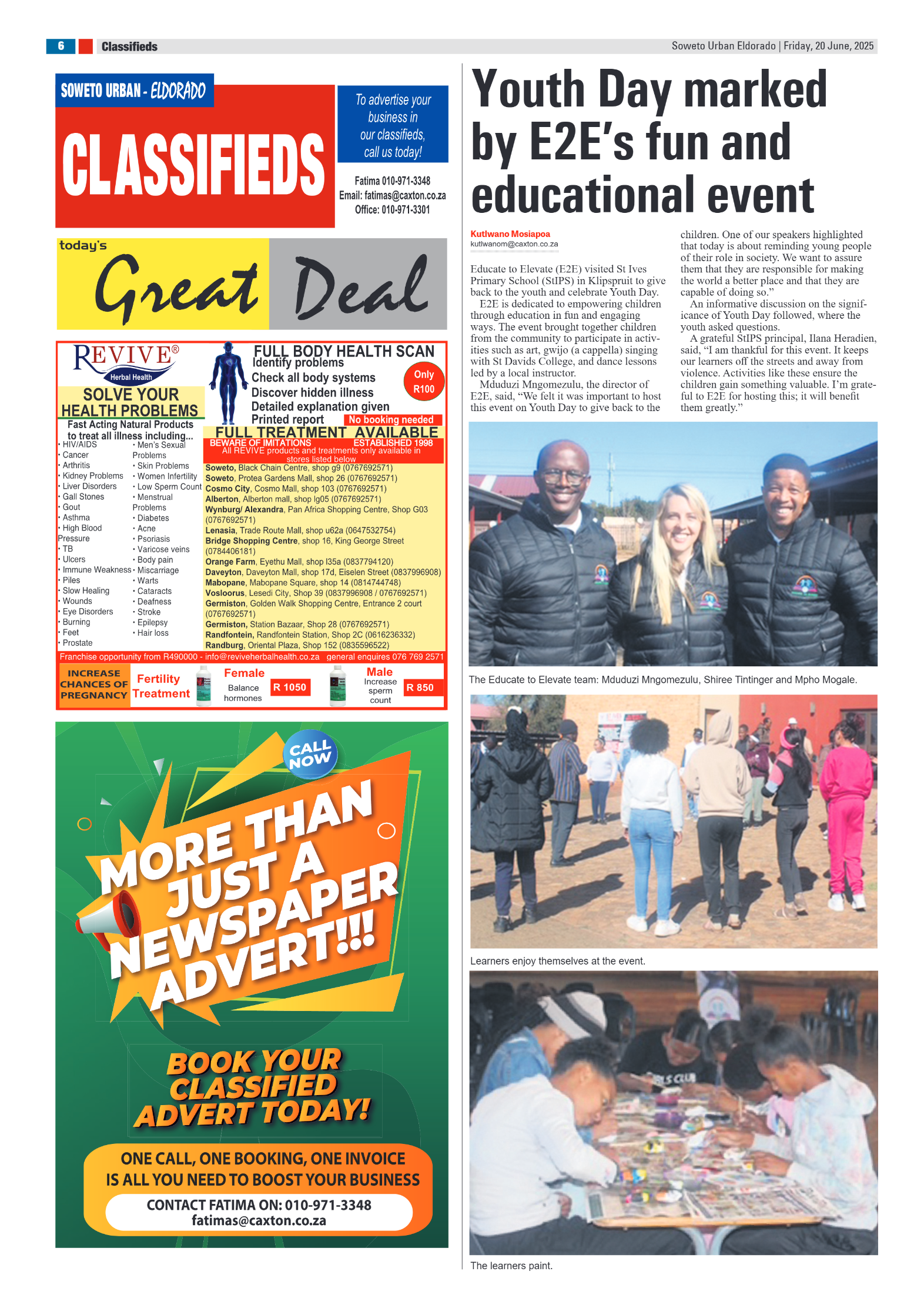 Eldorado: 20 June 2025 page 6