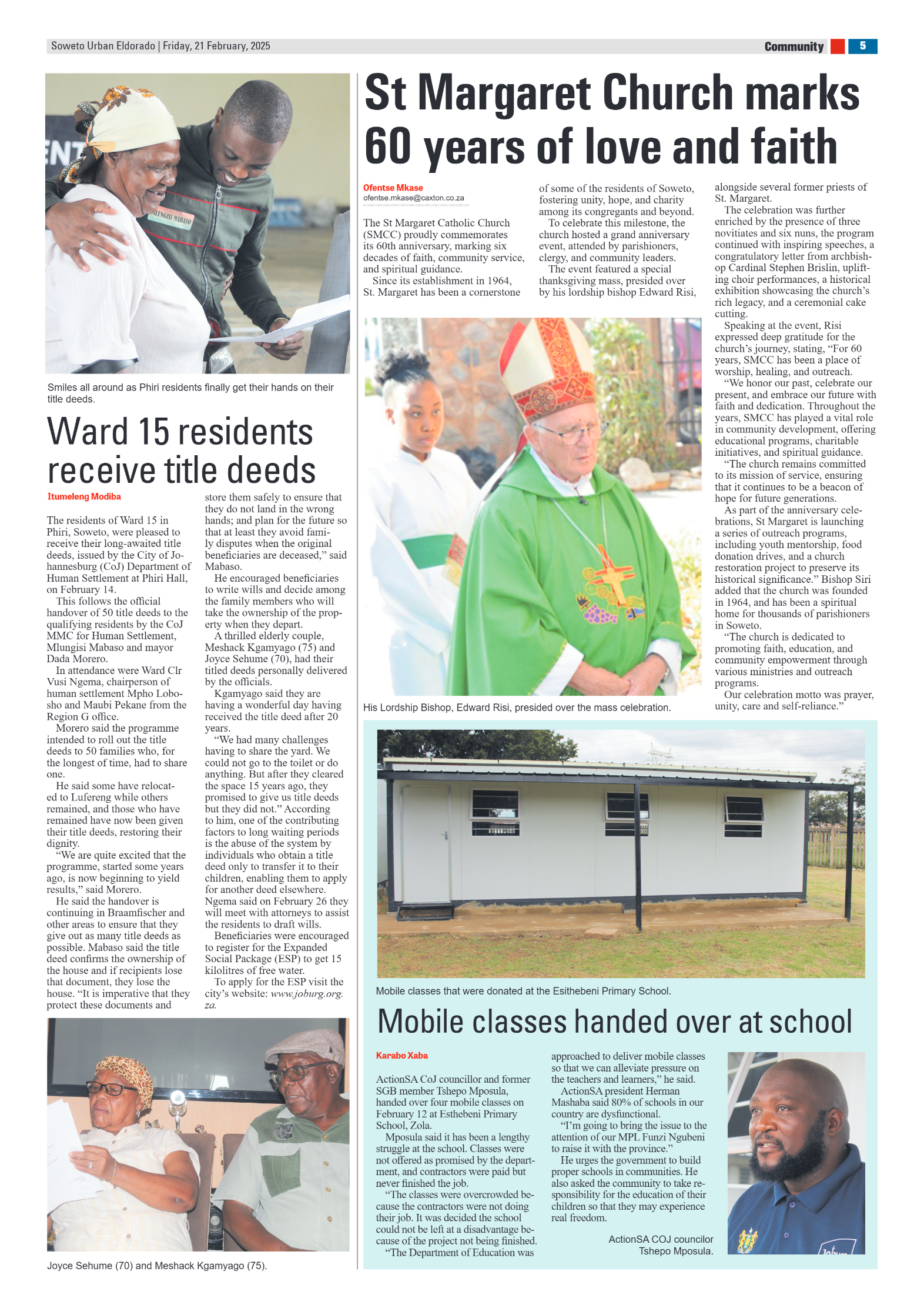 Eldorado: 21 February 2025 page 5