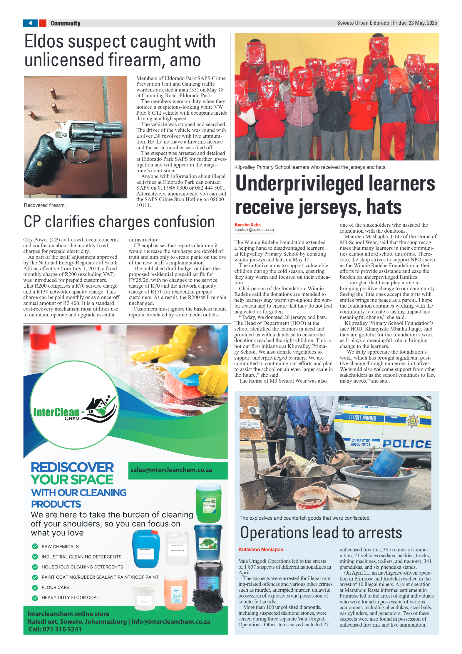 Eldorado: 23 May 2025 page 4