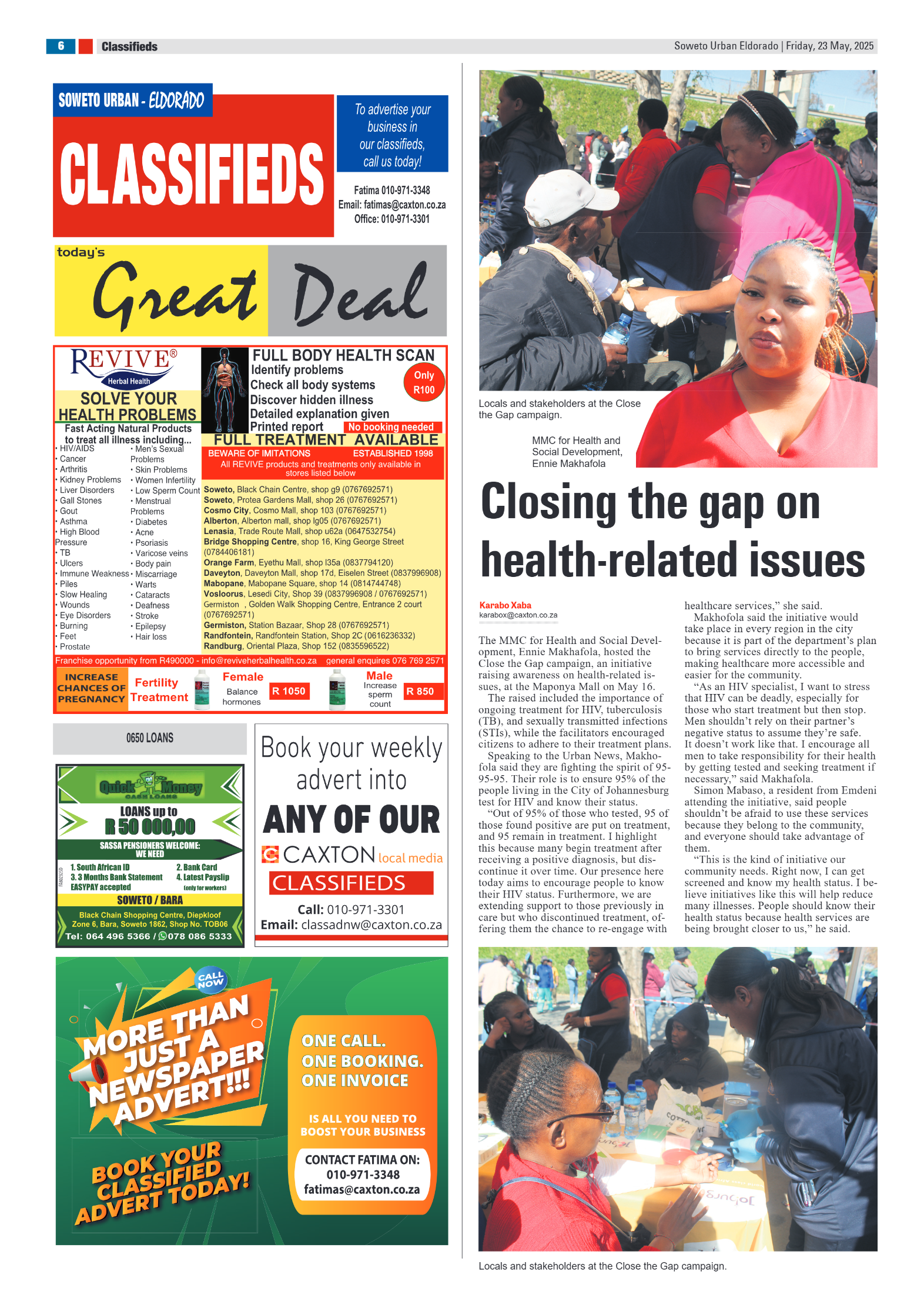 Eldorado: 23 May 2025 page 6