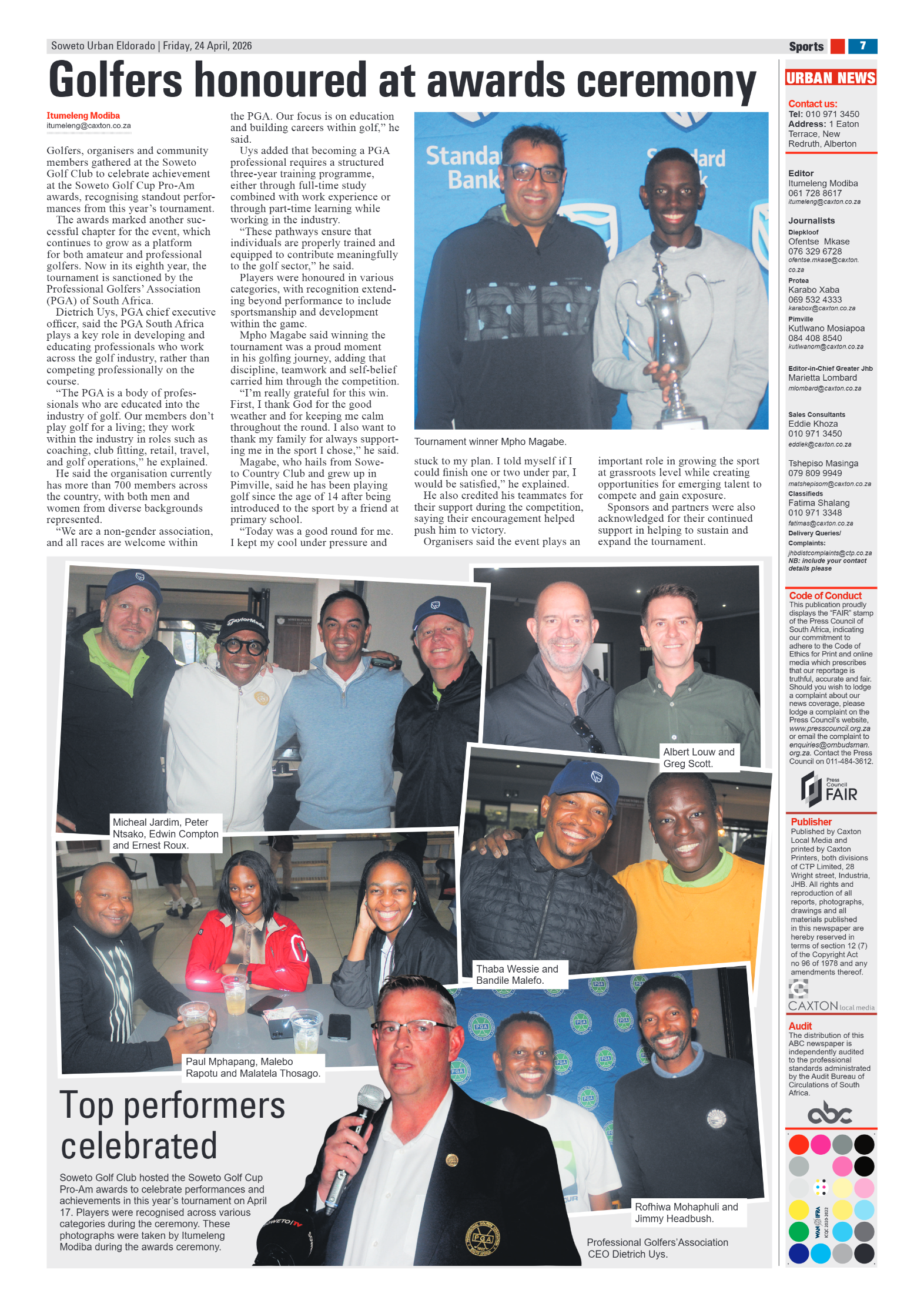 Eldorado: 24 April 2026 page 7