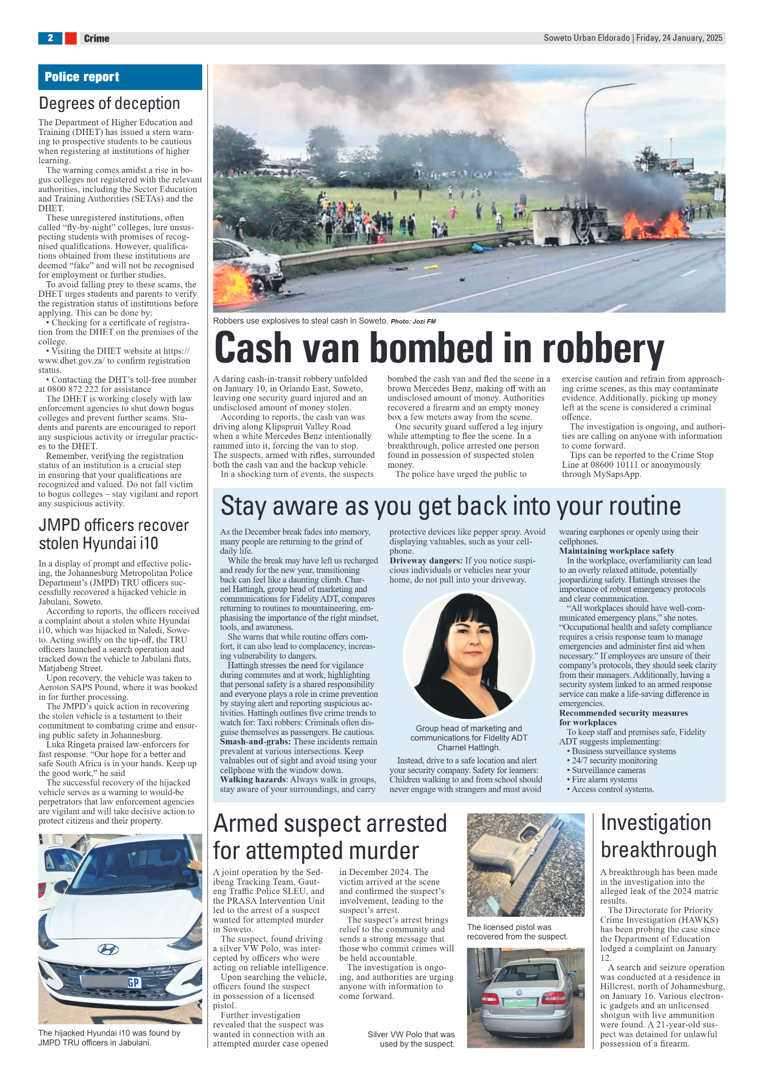 Eldorado: 24 January 2025 page 2