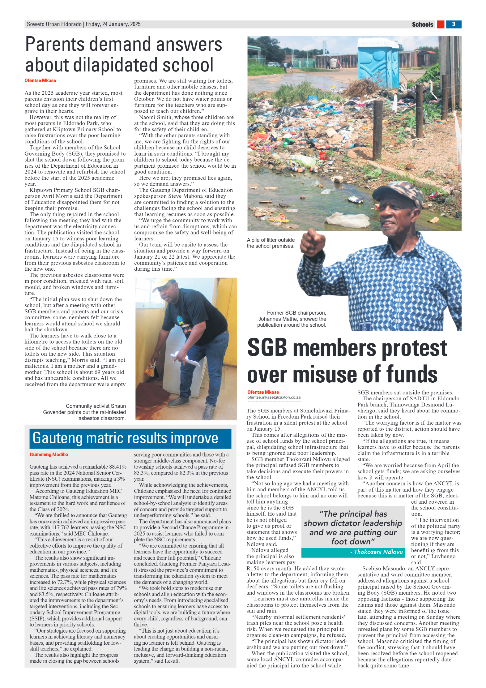 Eldorado: 24 January 2025 page 3