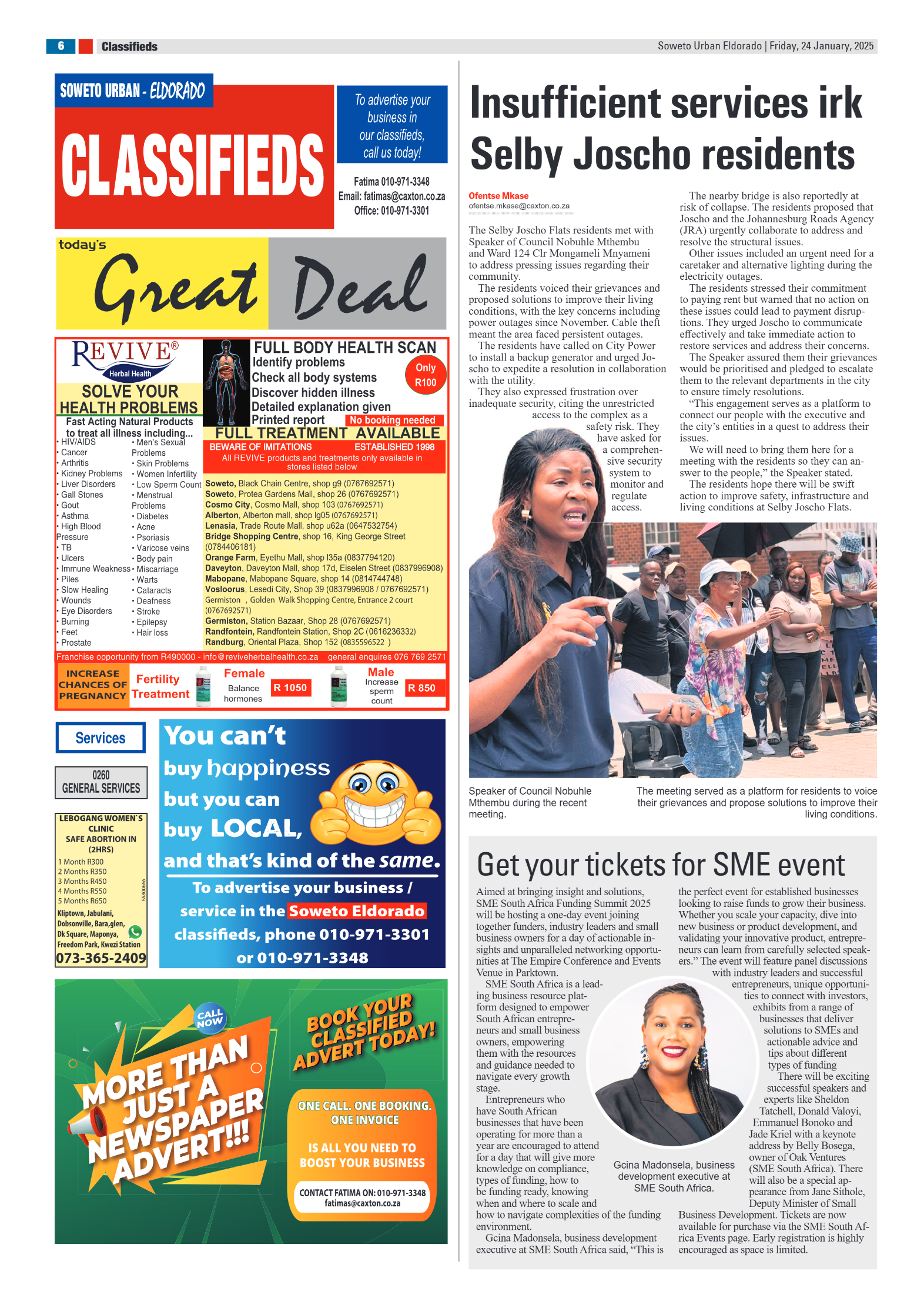 Eldorado: 24 January 2025 page 6