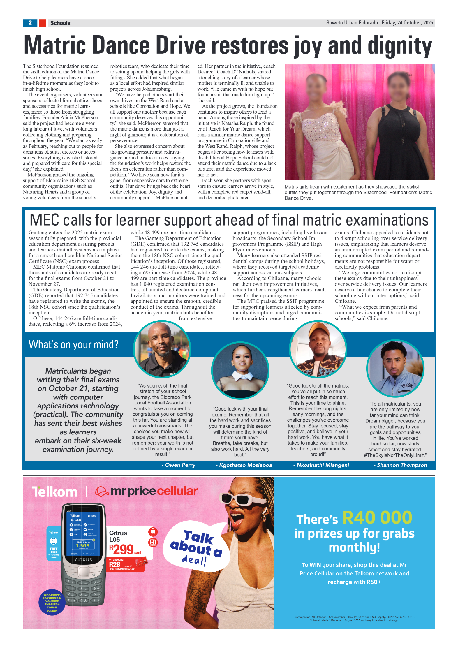 Eldorado: 24 October 2025 page 2