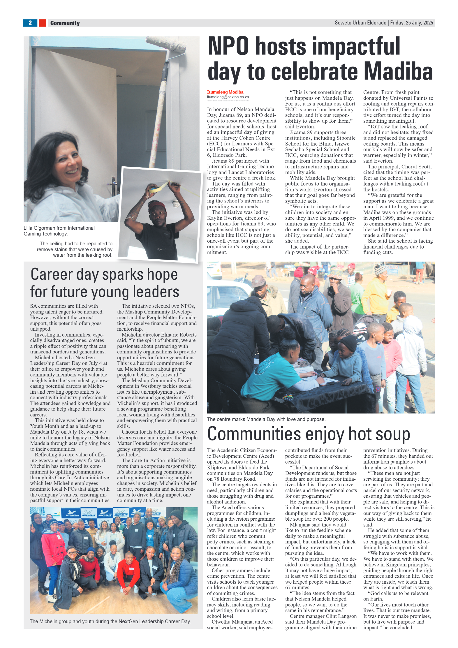 Eldorado: 25 July 2025 page 2