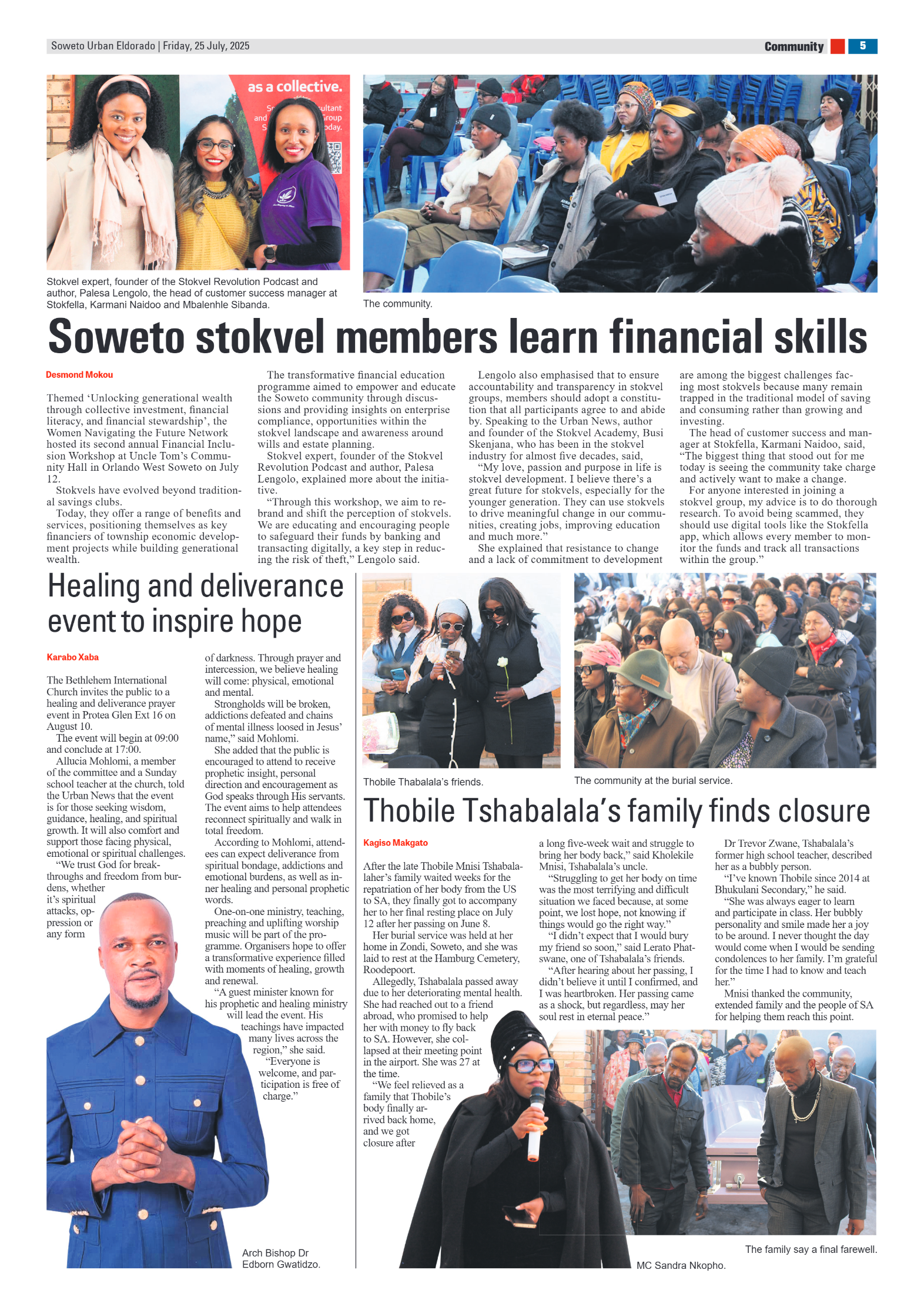 Eldorado: 25 July 2025 page 5