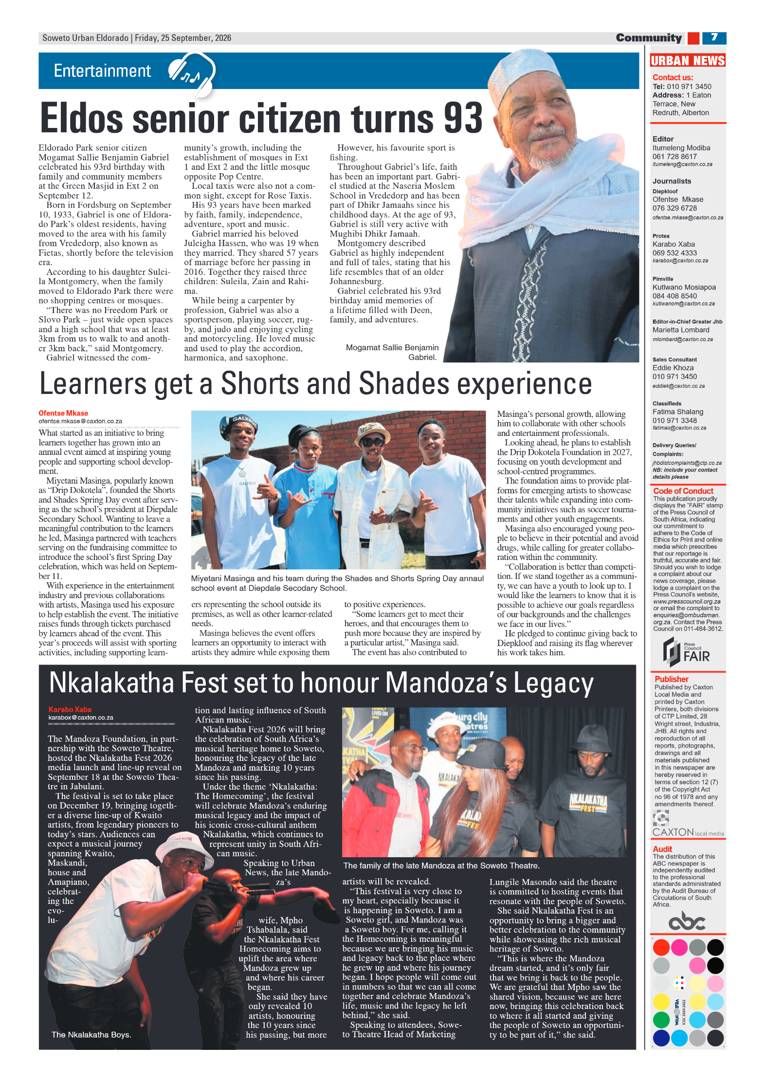 Eldorado 25 September 2026 page 7