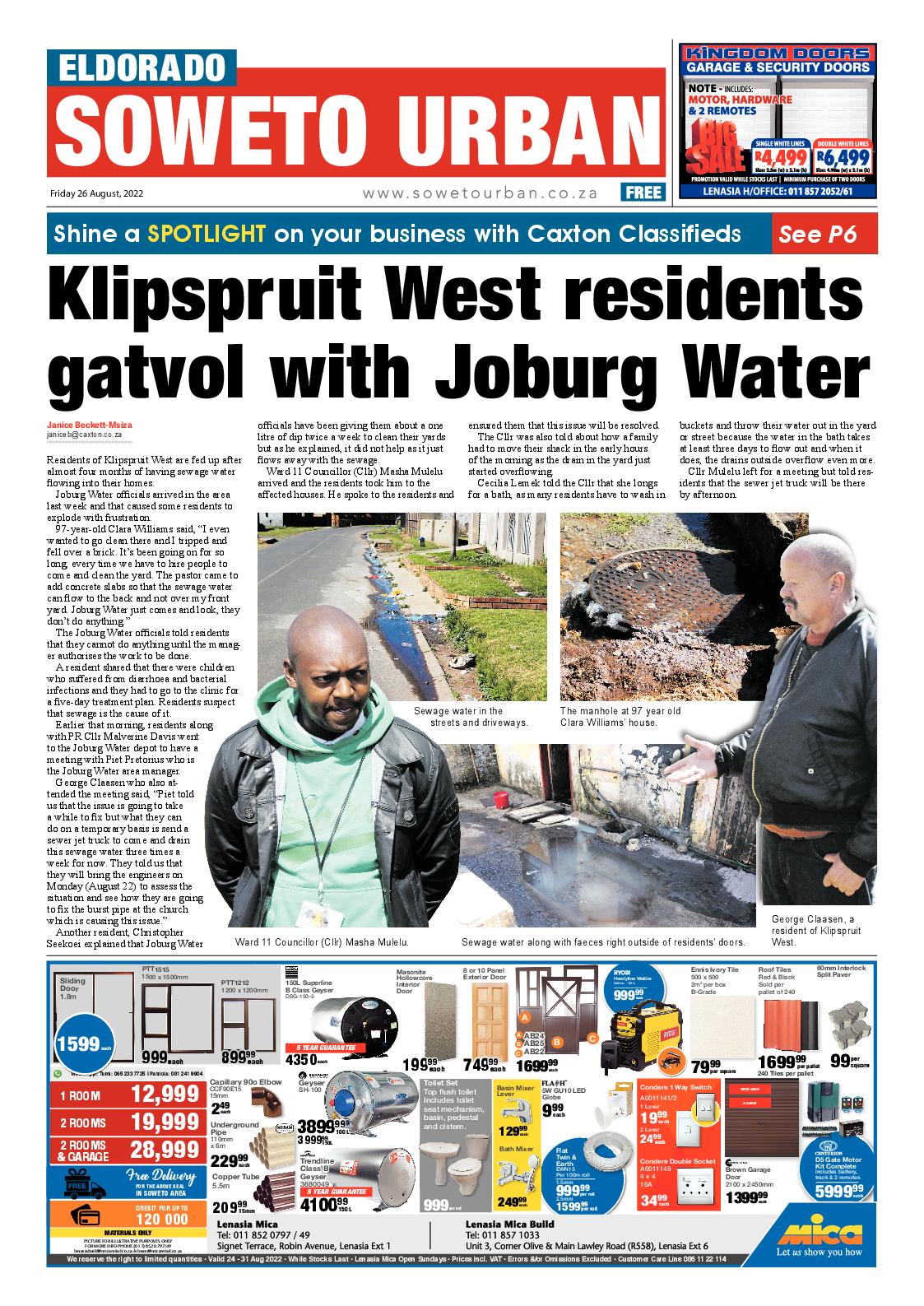 Eldorado 26 August 2022 page 1