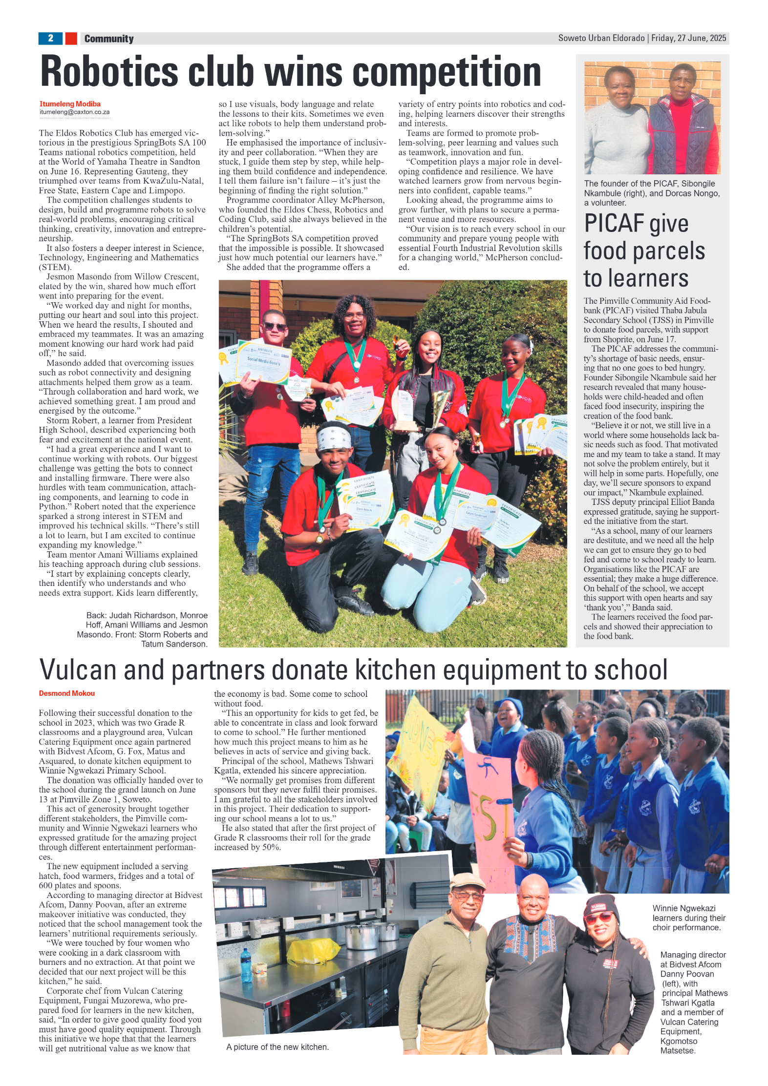 Eldorado: 27 June 2025 page 2