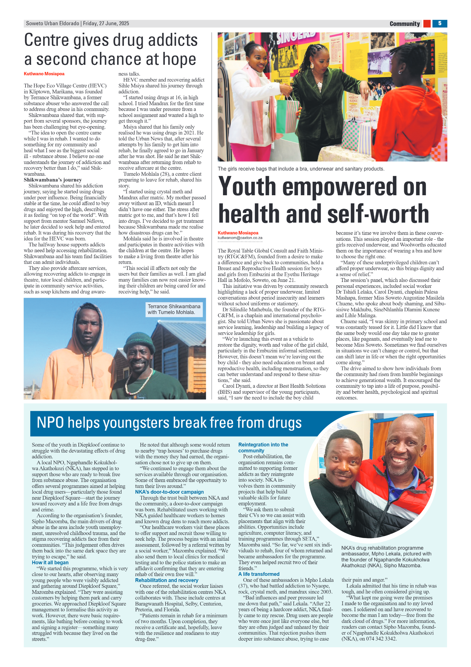 Eldorado: 27 June 2025 page 5