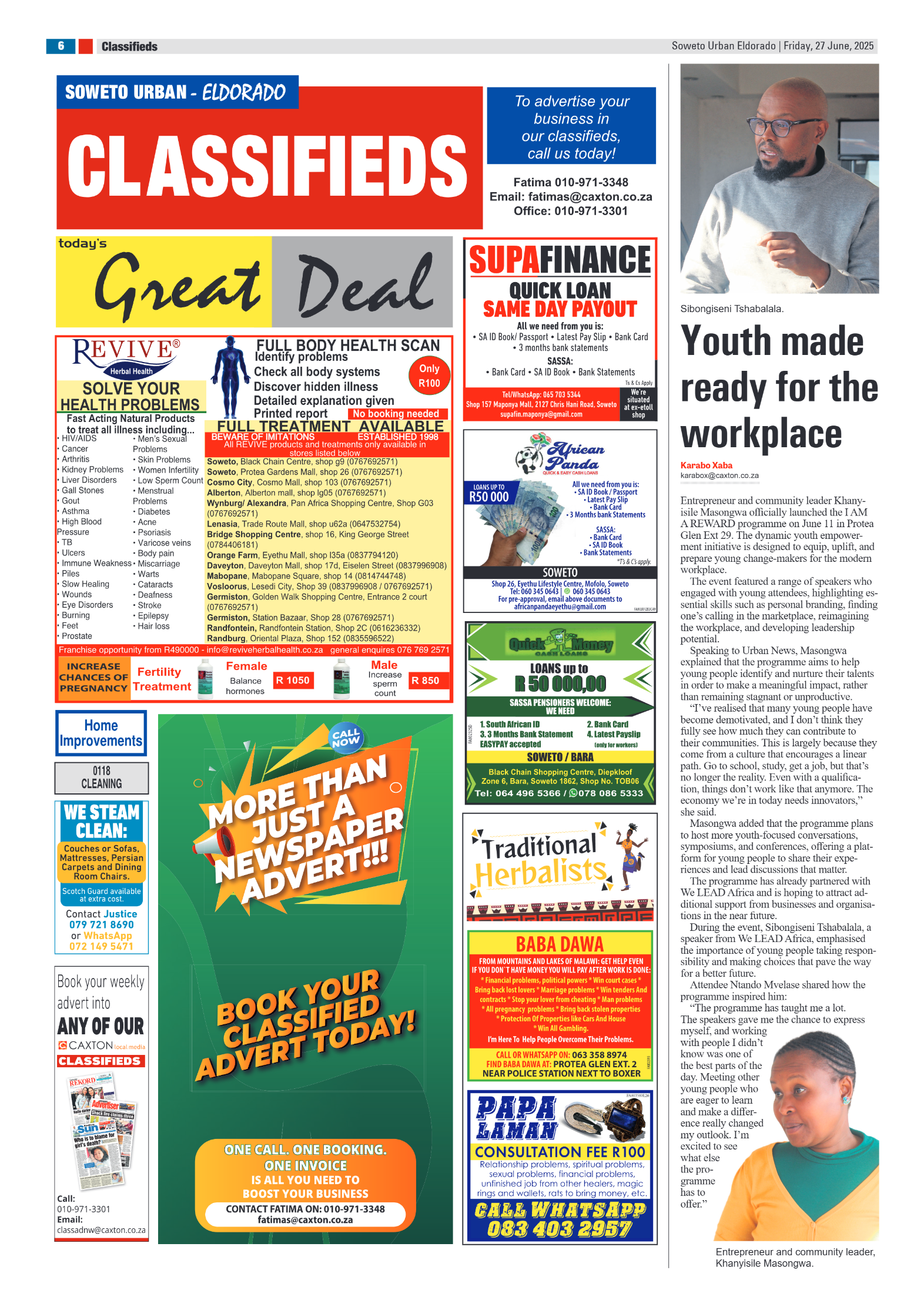 Eldorado: 27 June 2025 page 6