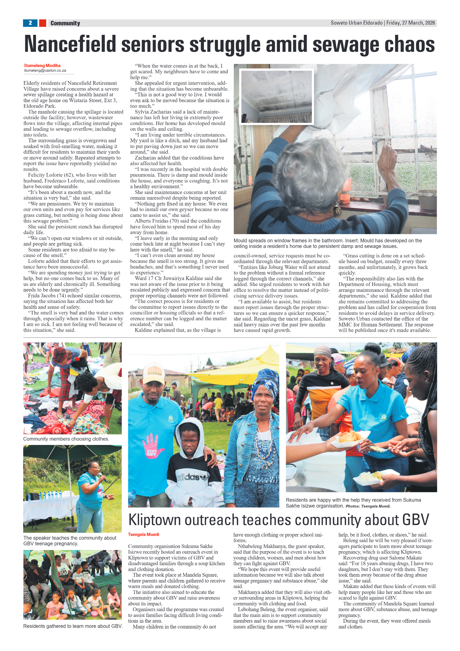 Eldorado: 27 March 2026 page 2