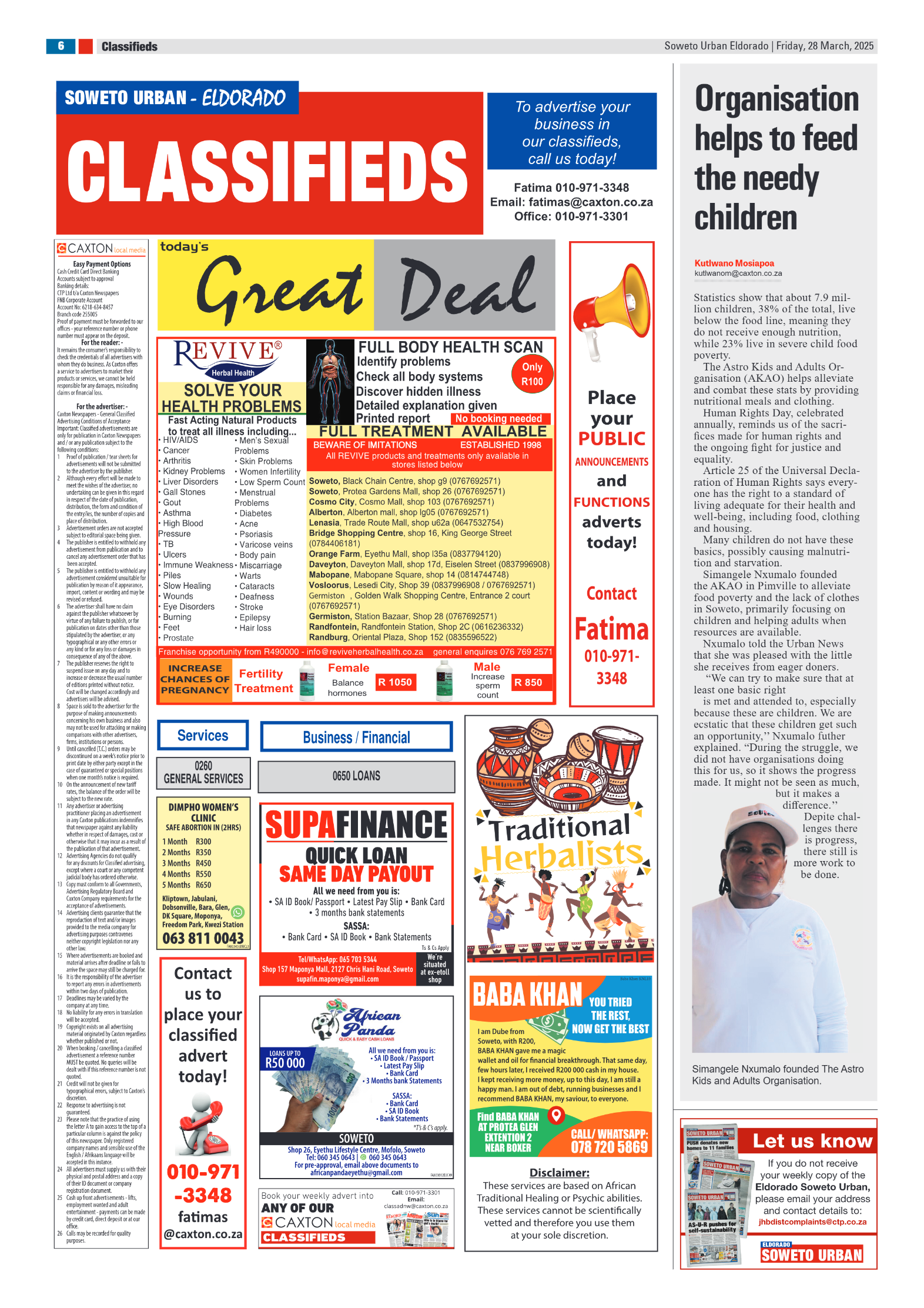 Eldorado: 28 March 28 page 6