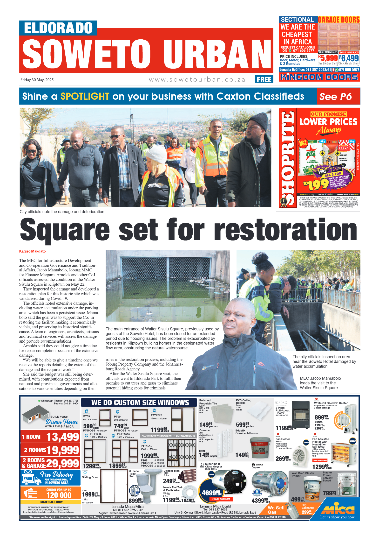 Eldorado: 30 May 2025 page 1