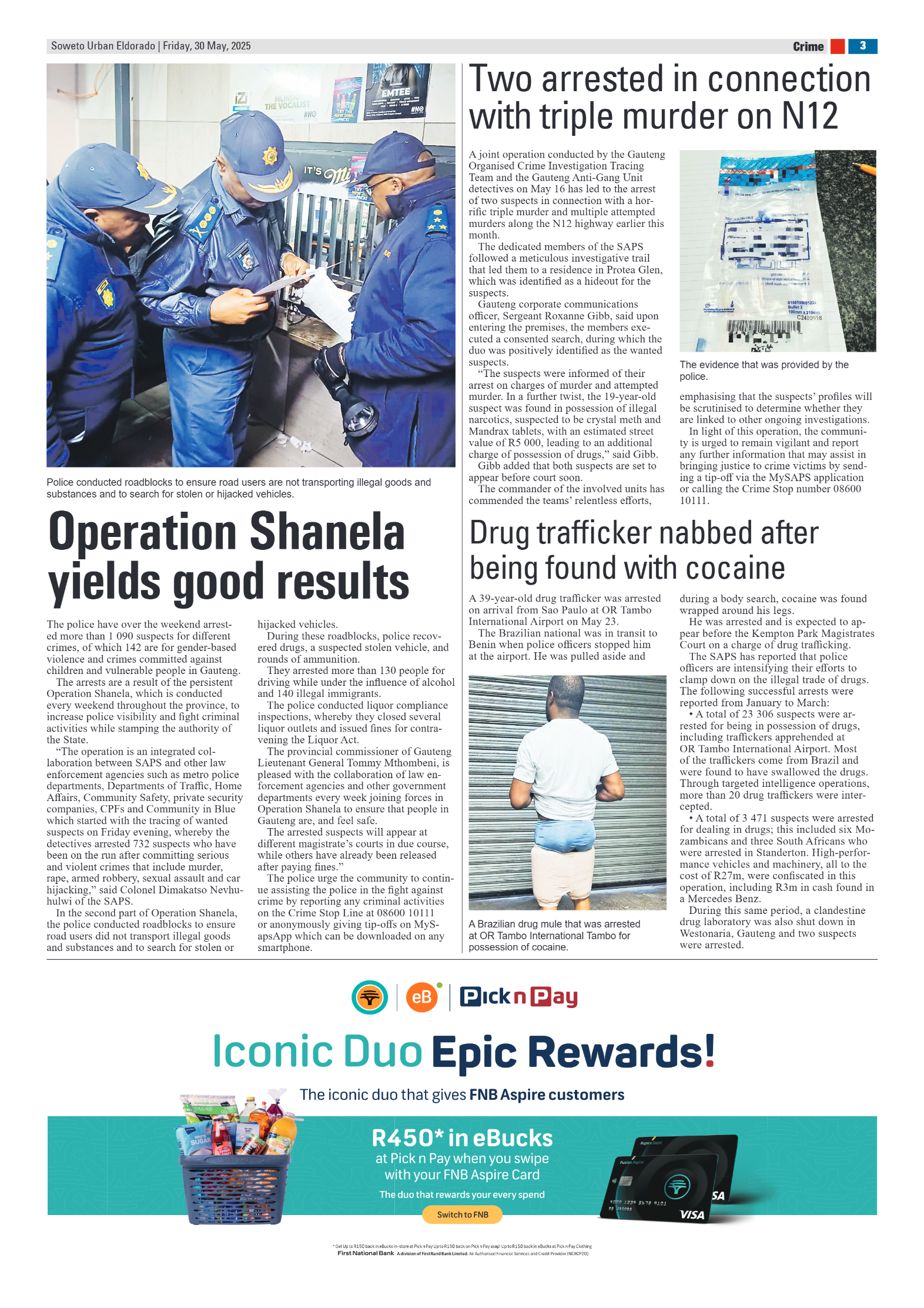 Eldorado: 30 May 2025 page 3