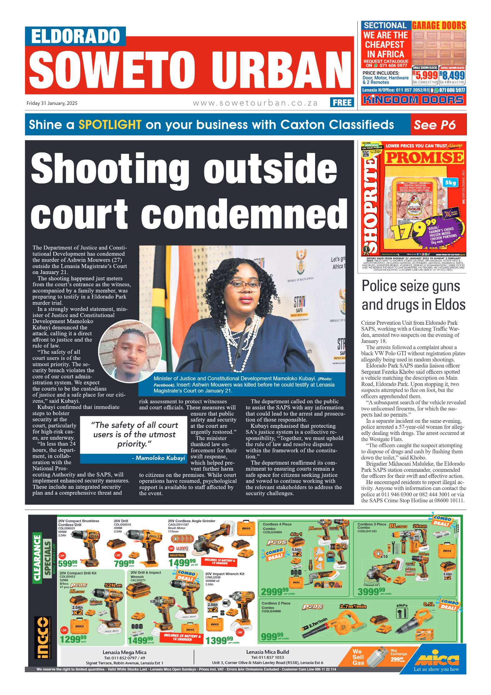 Eldorado: 31 January 2025 page 1