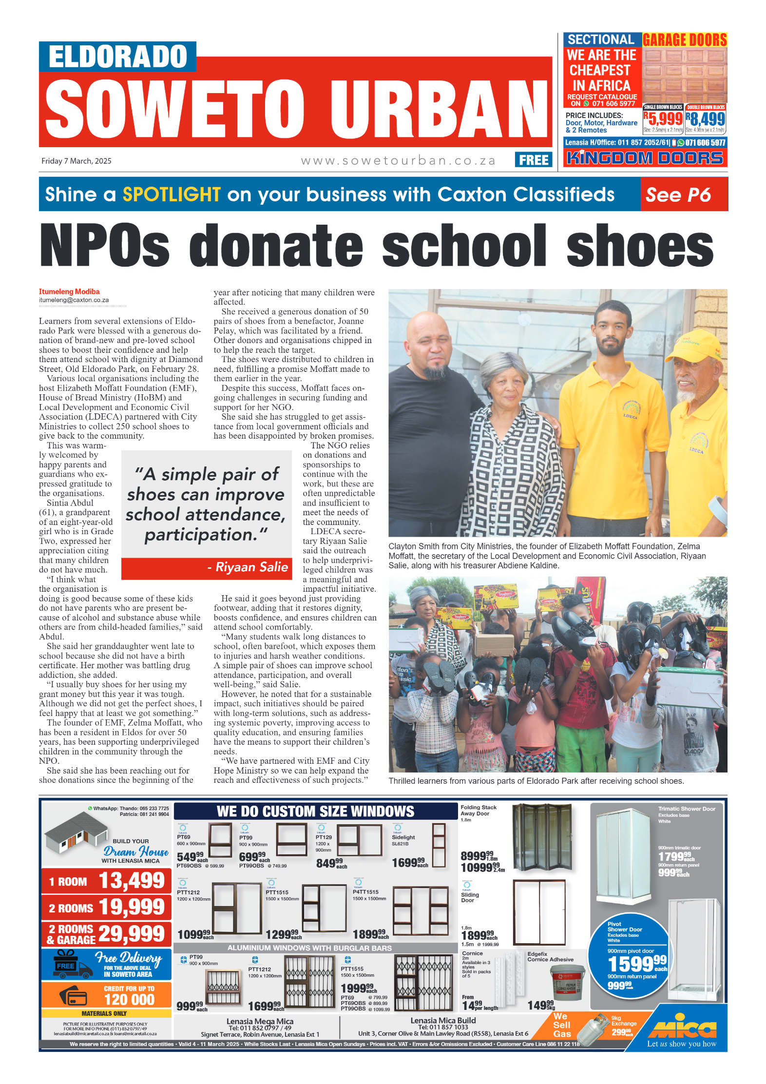 Eldorado: 07 March 2025 page 1