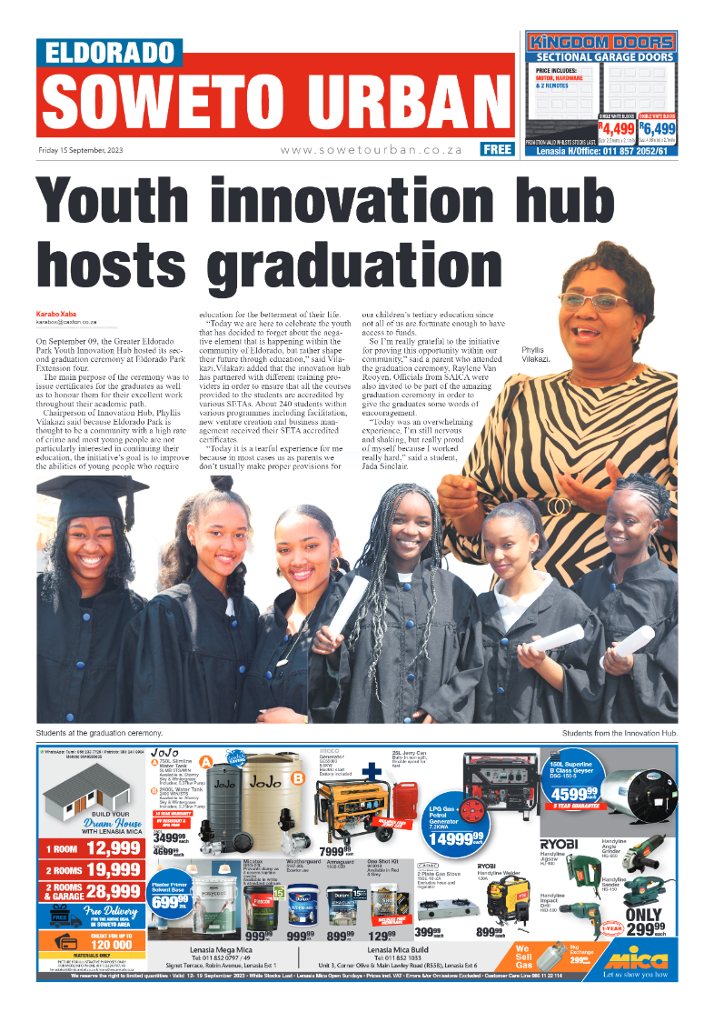 Eldorado: 15 September 2023 page 1