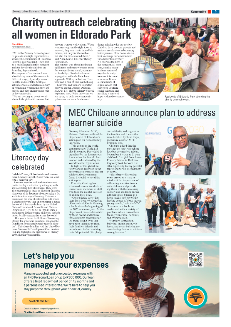 Eldorado: 15 September 2023 page 3