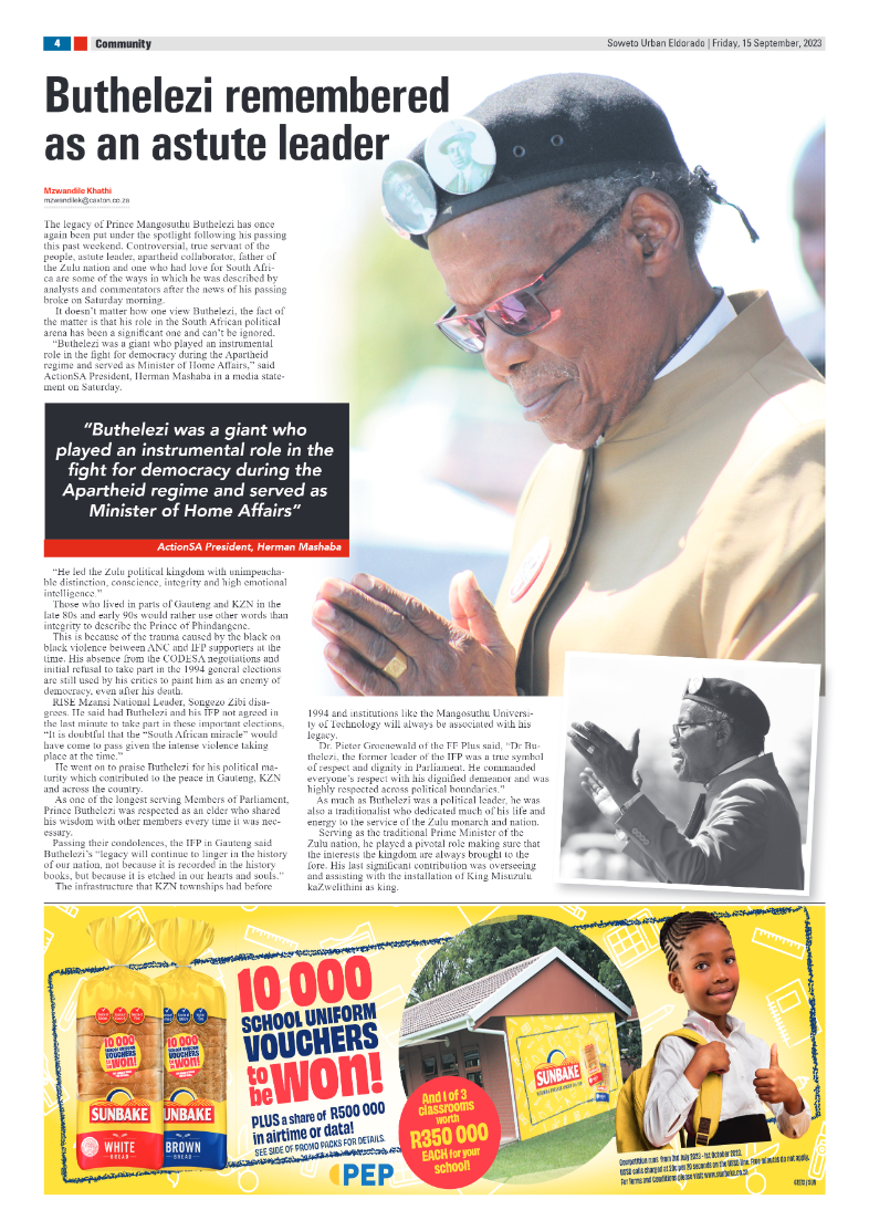 Eldorado: 15 September 2023 page 4