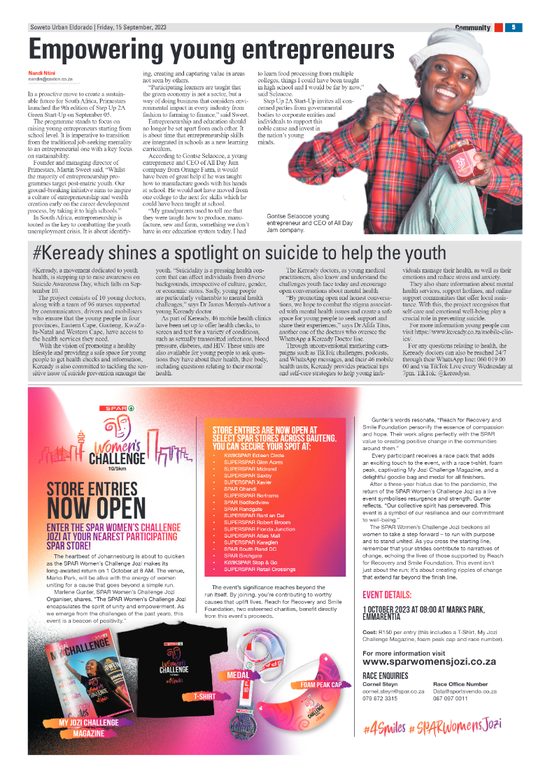 Eldorado: 15 September 2023 page 5