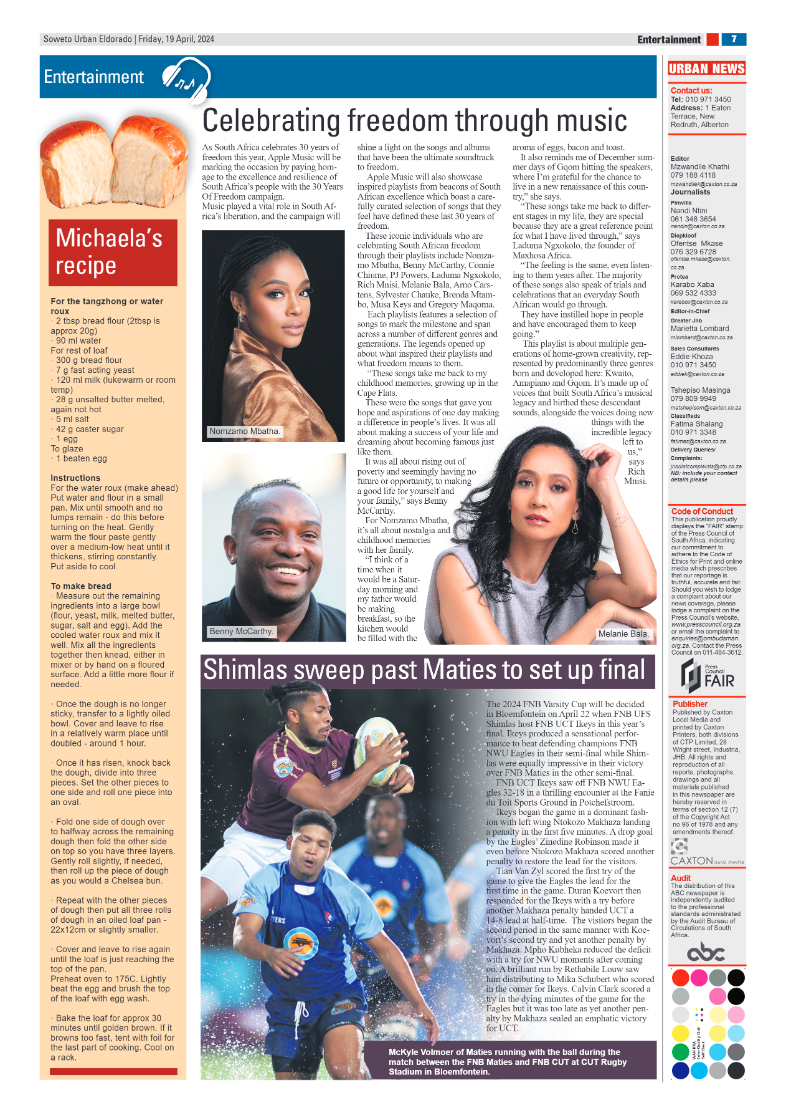 Eldorado: 19 April 2024 page 7