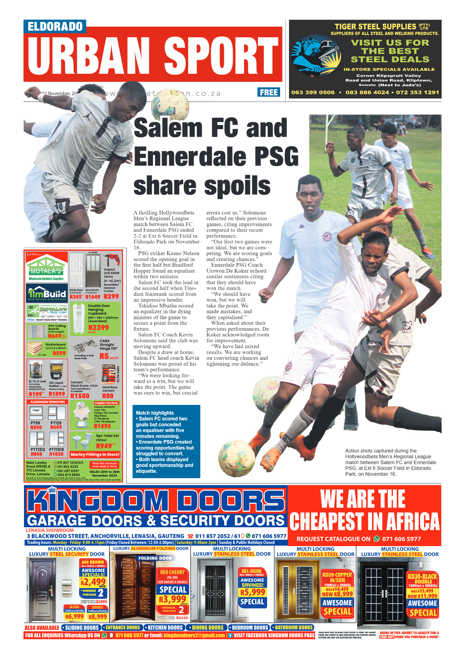 Eldorado: 22 November 2024 page 8