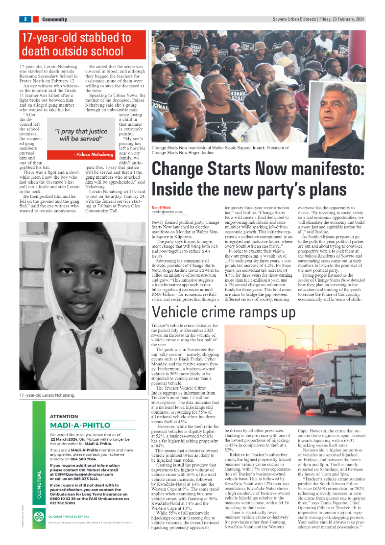 Eldorado: 23 February 2024 page 2